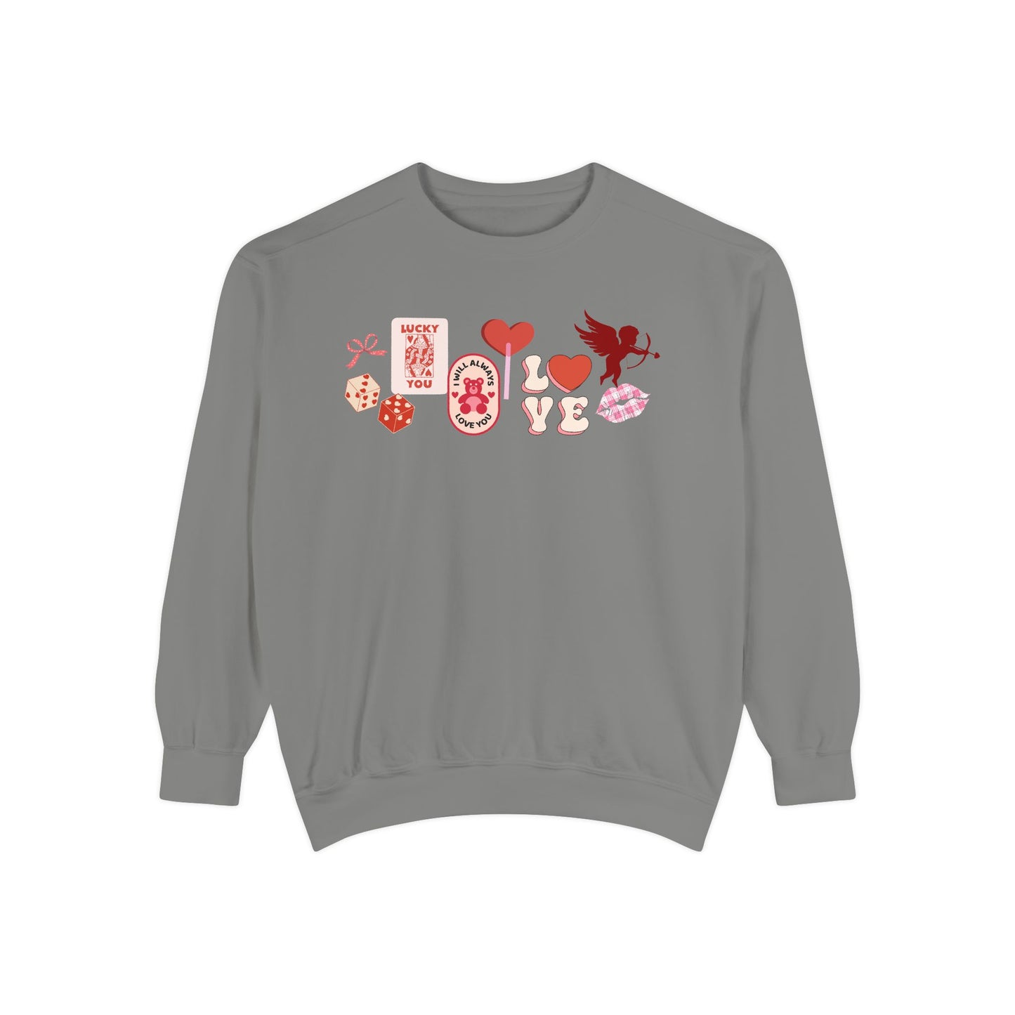 Cupid Collage- Comfort Colors Sweatshirt