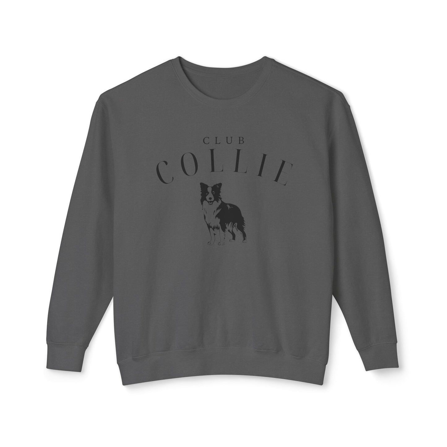 Club Collie - Lightweight Comfort Colors Crewneck Sweatshirt