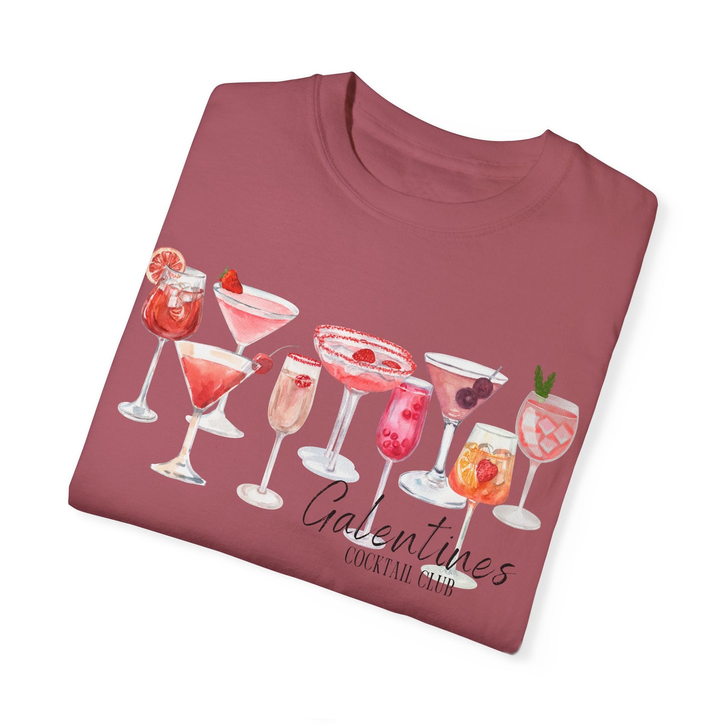 Galentines Cocktail Club- Comfort Colors T-shirt