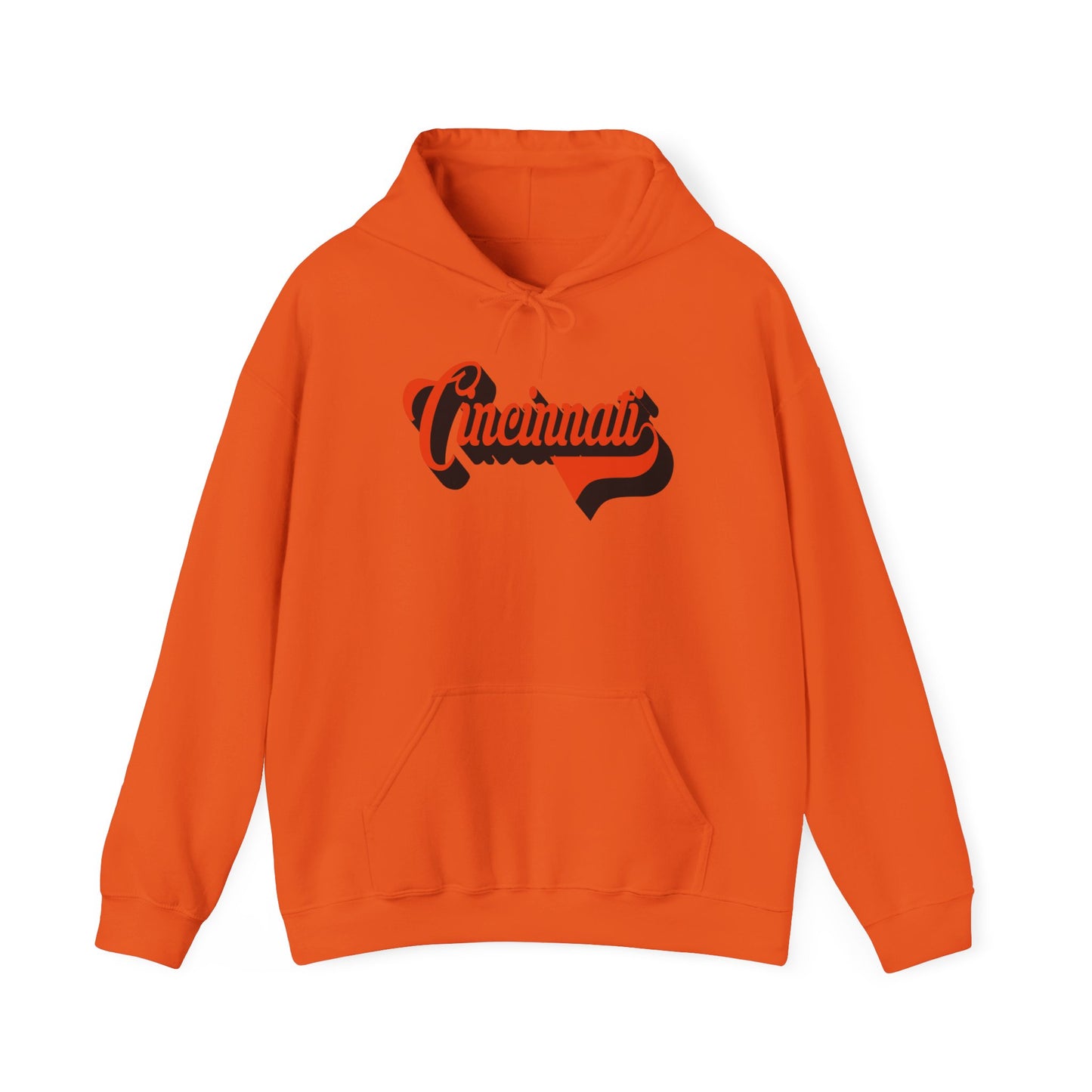 Cincinnati Retro -Hooded Sweatshirt