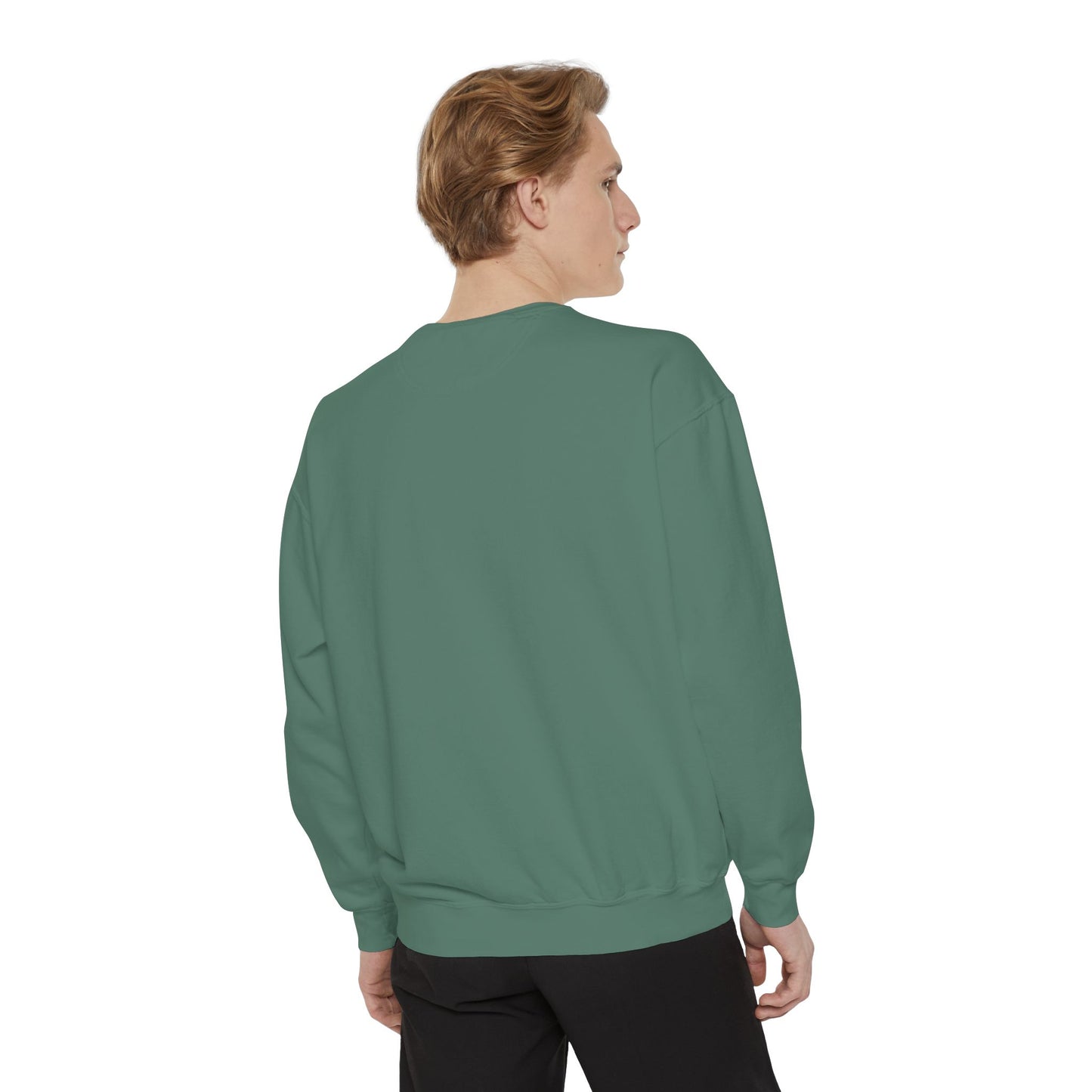 Lucky Collage Garment-Dyed Sweatshirt