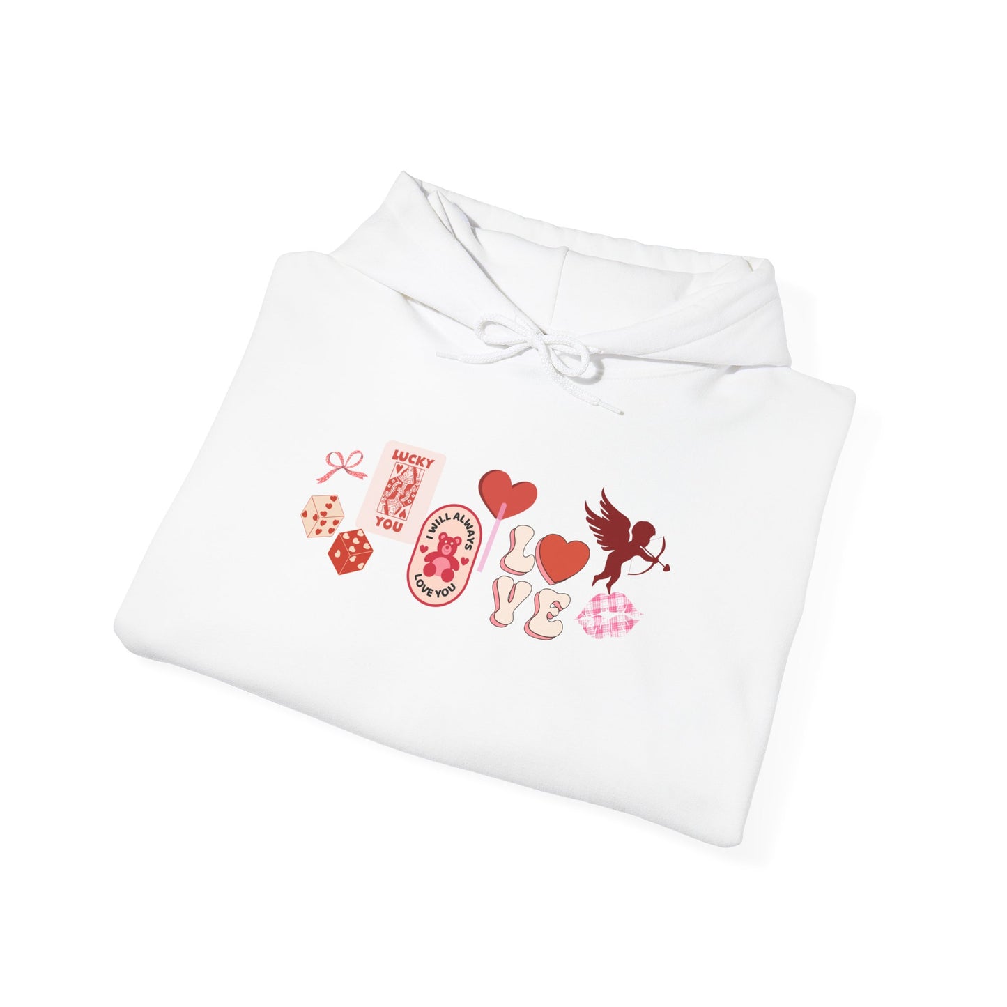 Cupid Collage - Hooded Sweatshirt