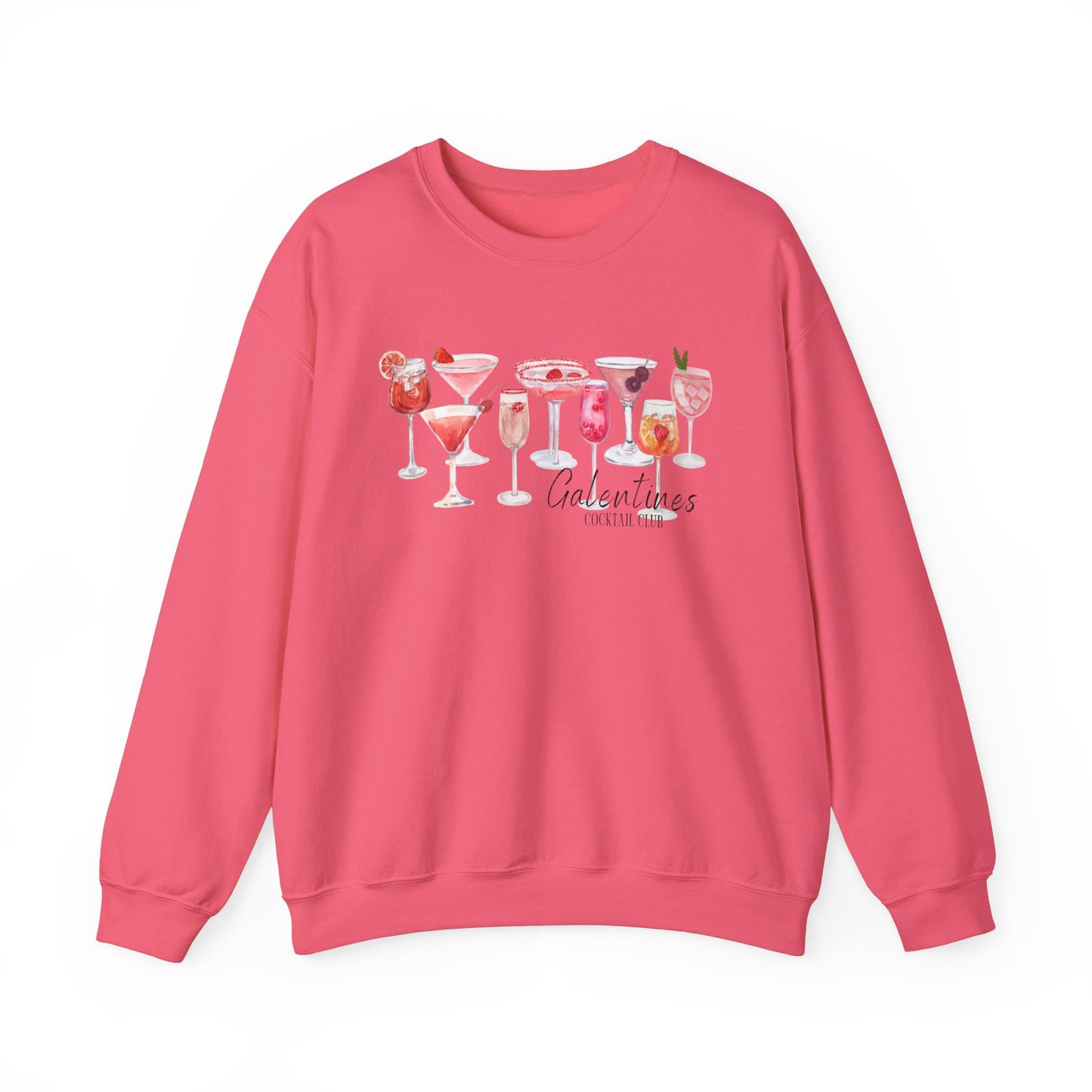 Galentines Cocktail Club - Crewneck Sweatshirt