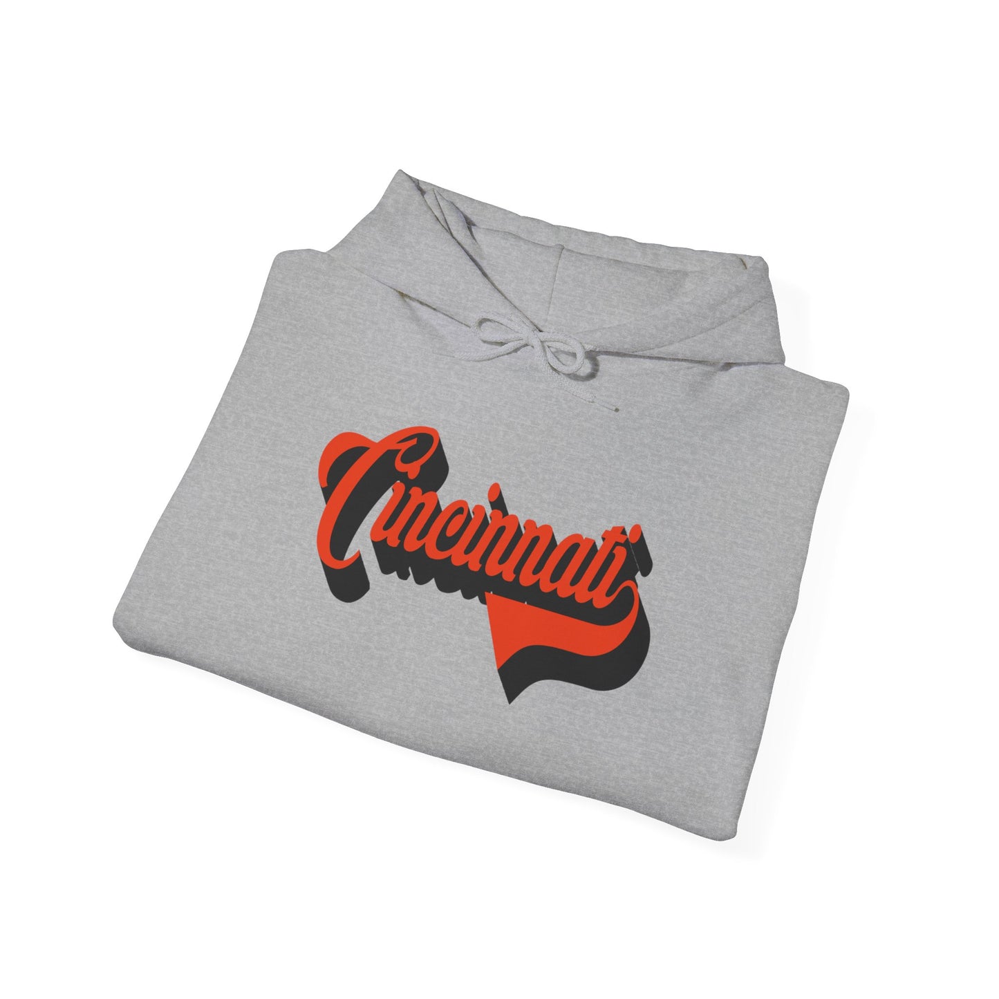 Cincinnati Retro -Hooded Sweatshirt