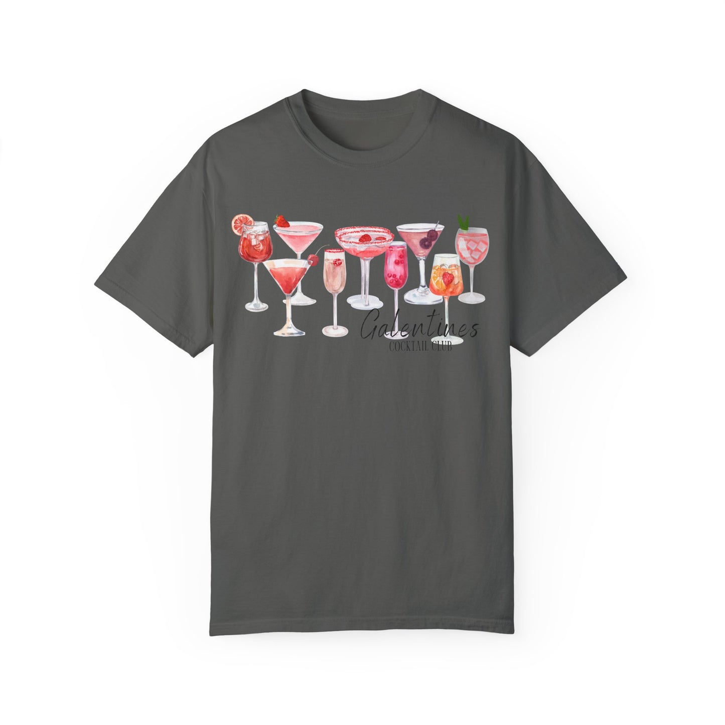 Galentines Cocktail Club- Comfort Colors T-shirt