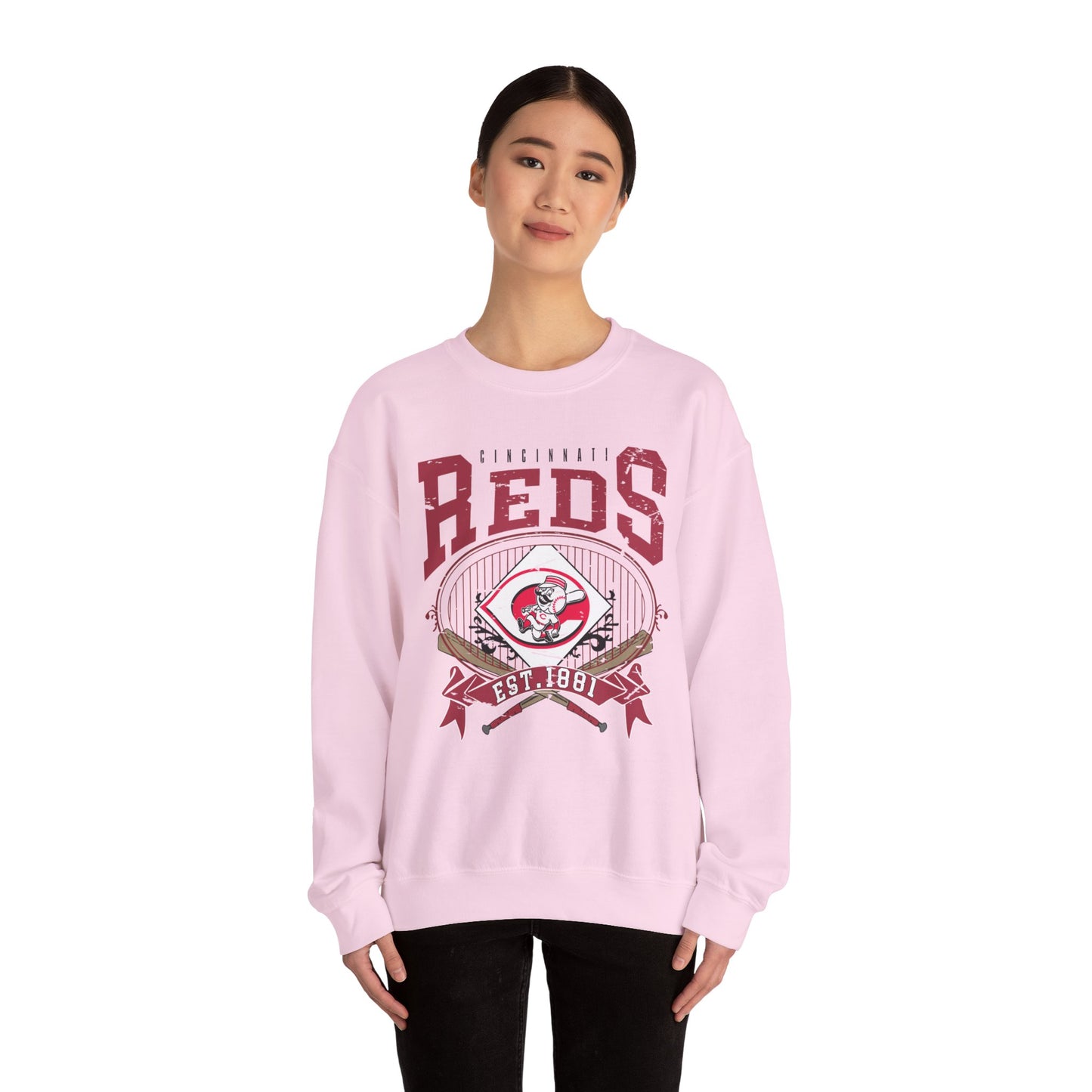 Reds Graphic- Crewneck Sweatshirt