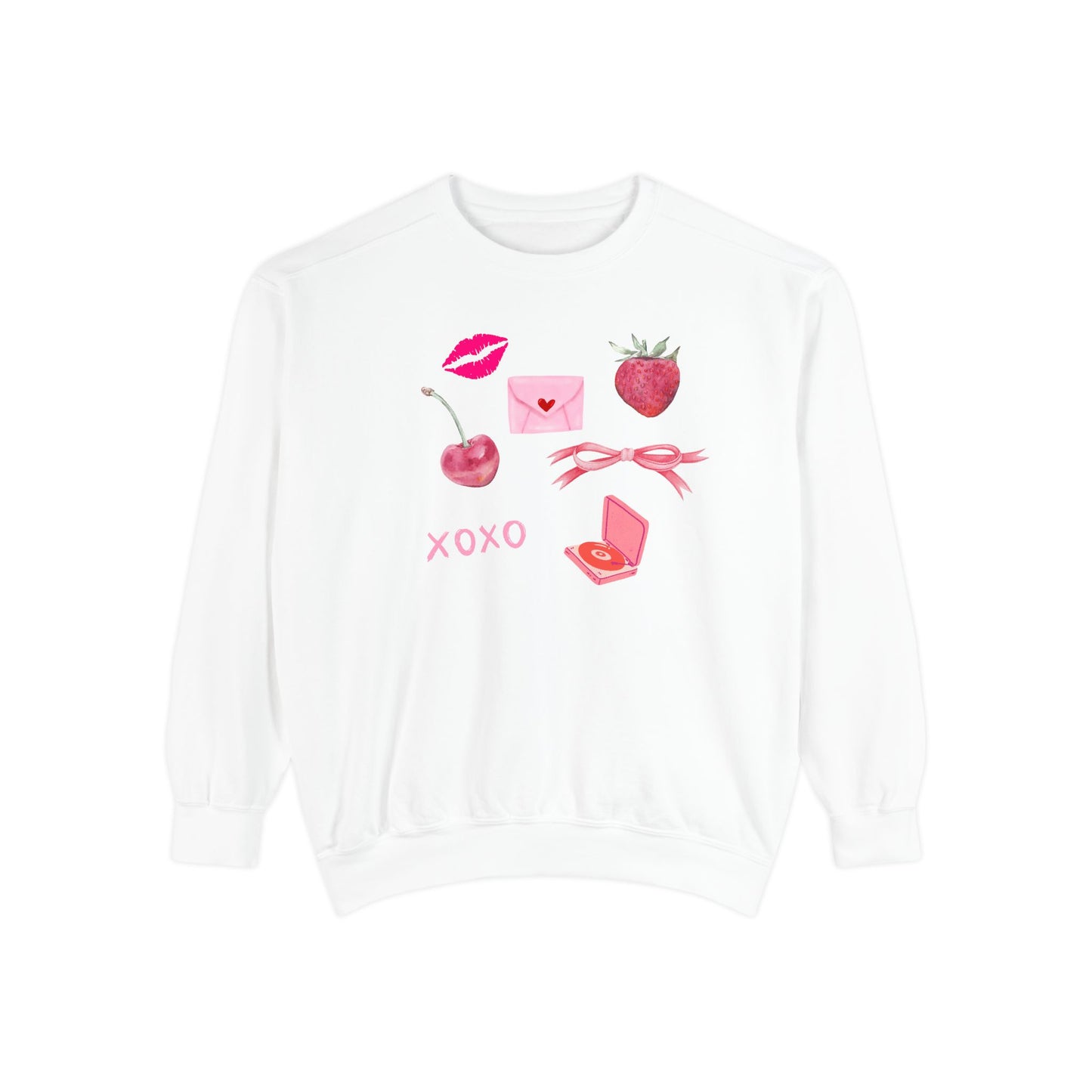 All The Pink- Comfort Colors Sweatshirt