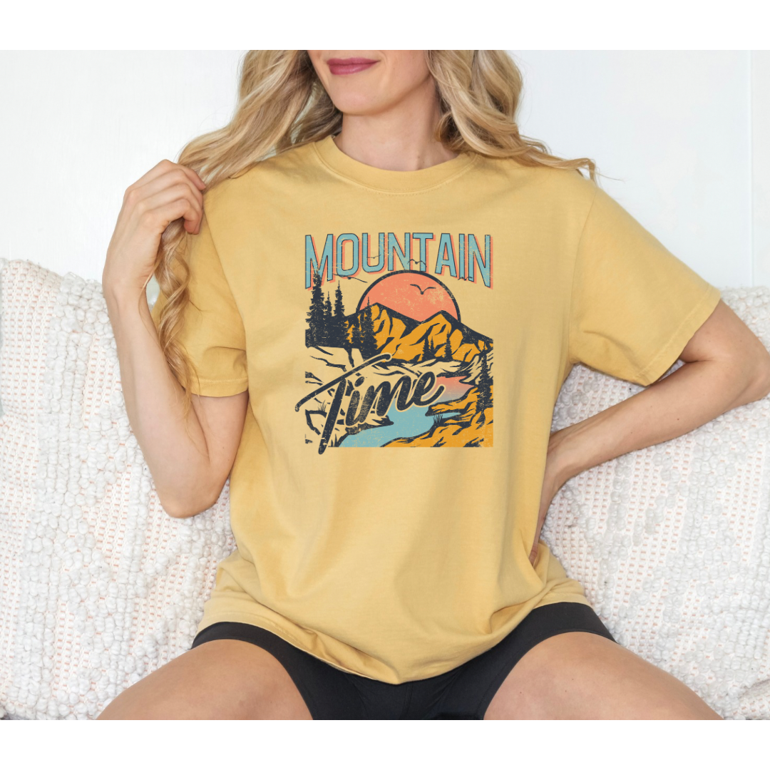 mountain time tshirt