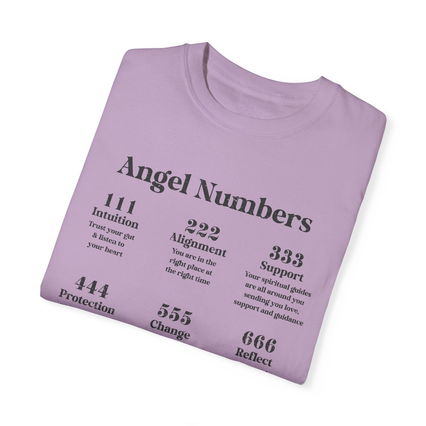 Angel Numbers- Comfort Colors T-shirt