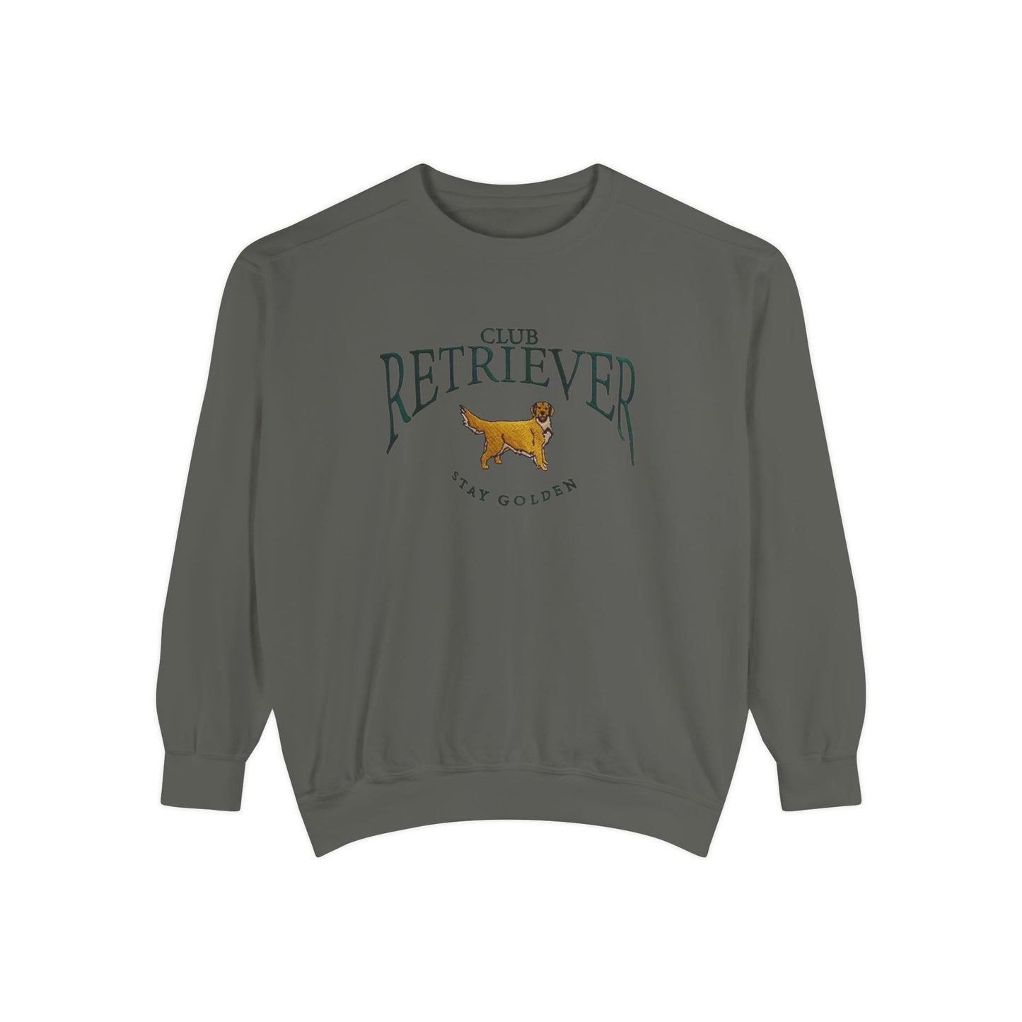 Club Retriever- Comfort Colors Garment-Dyed Sweatshirt