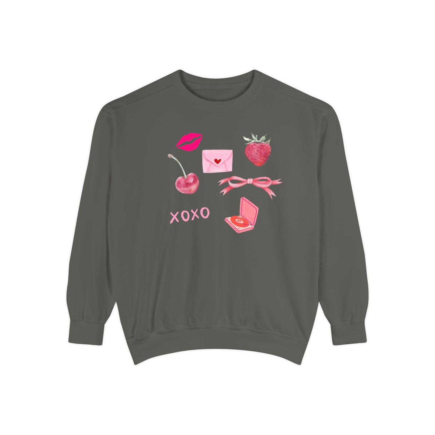 All The Pink- Comfort Colors Sweatshirt