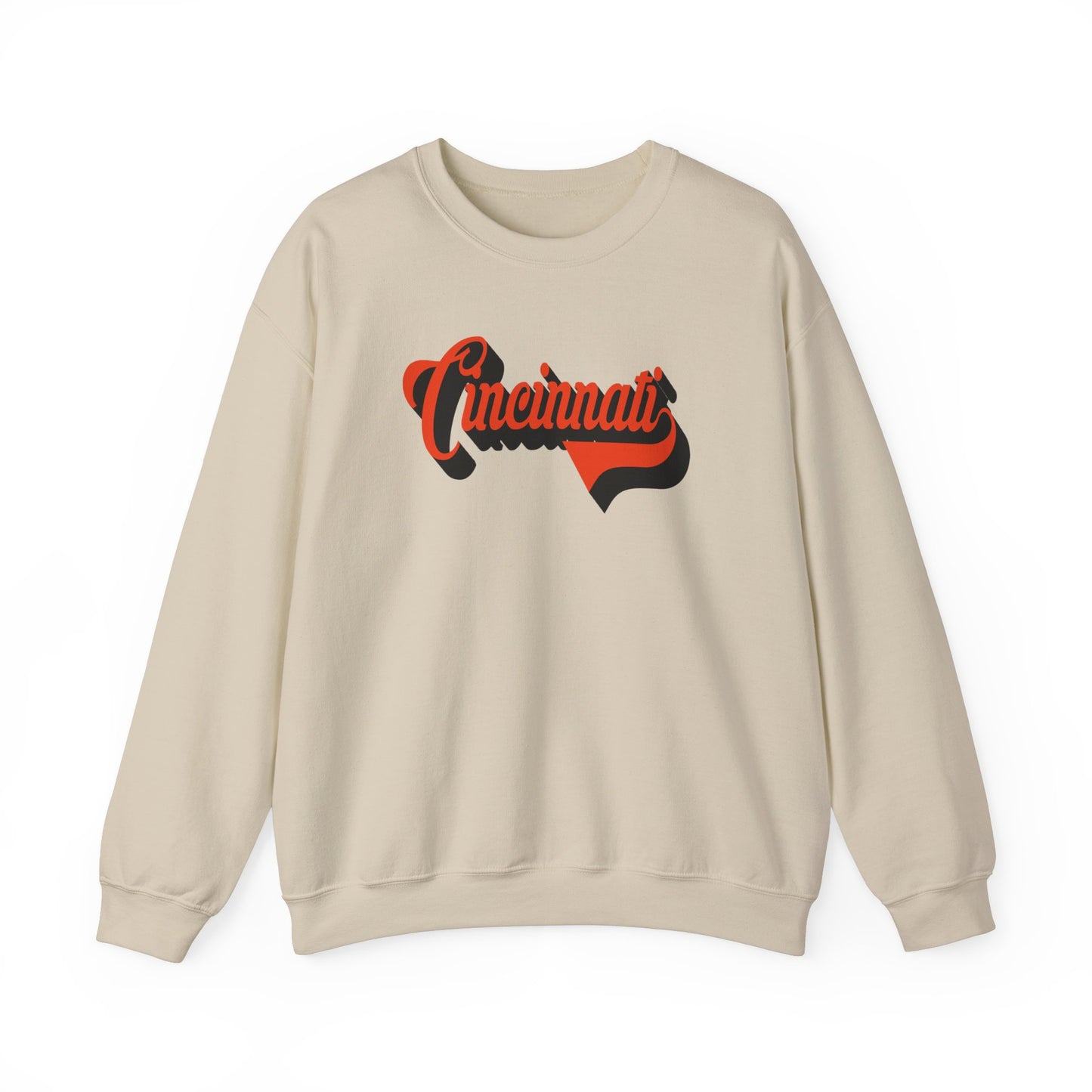 Cincinnati Retro -Crewneck Sweatshirt