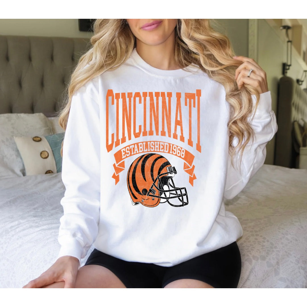 cincinnati bengals crewneck