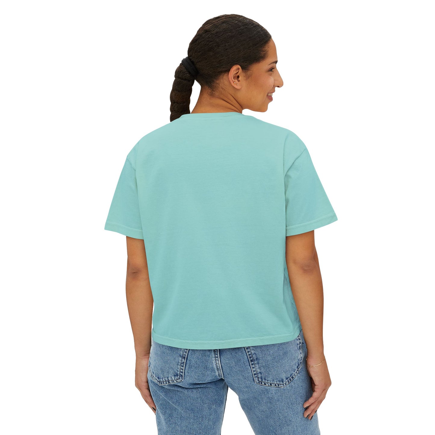 Lucky Boot, Women's Boxy Tee