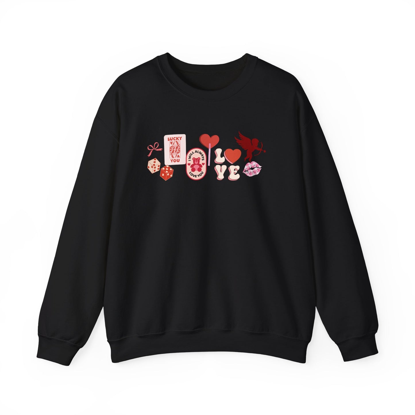 Cupid Collage- Crewneck Sweatshirt