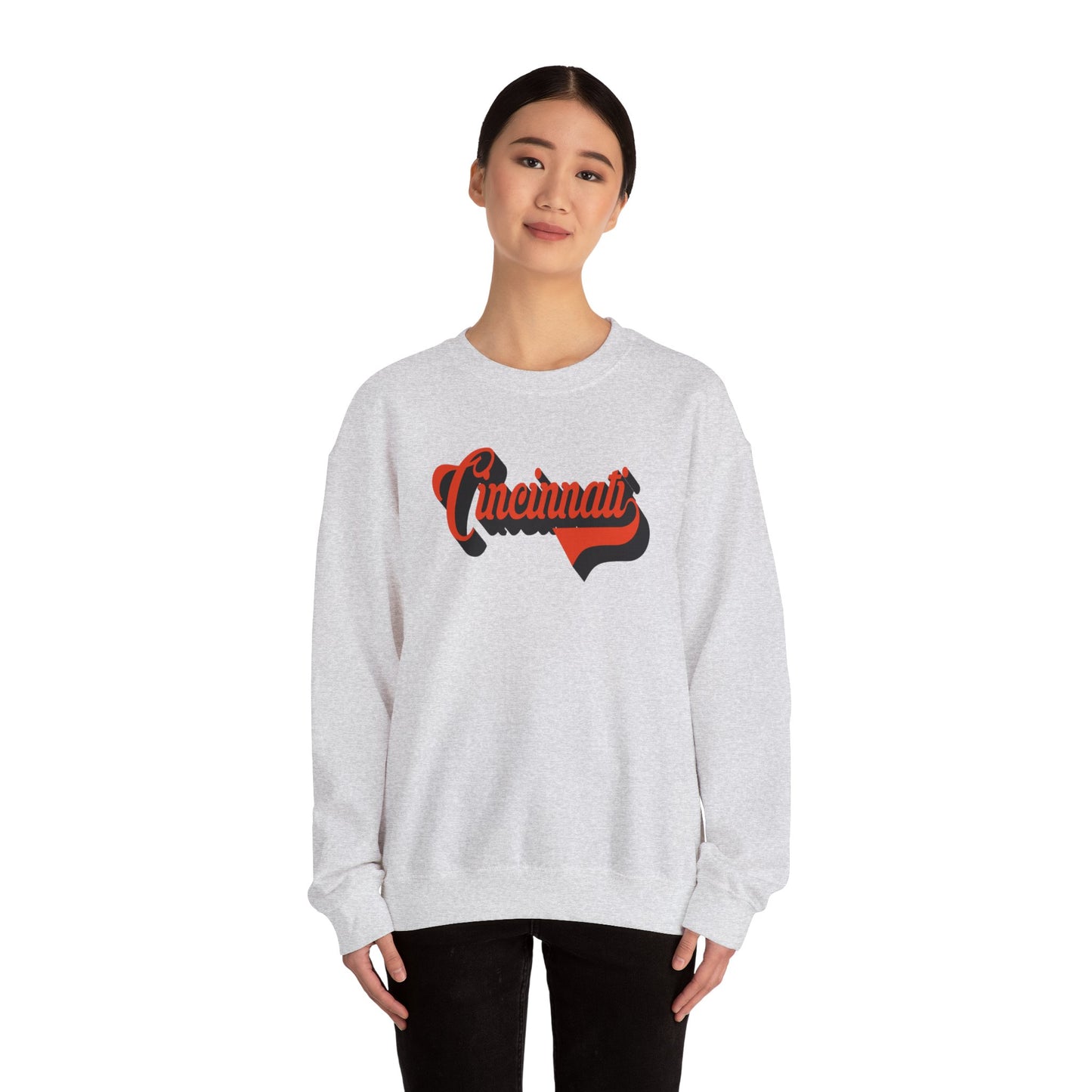 Cincinnati Retro -Crewneck Sweatshirt