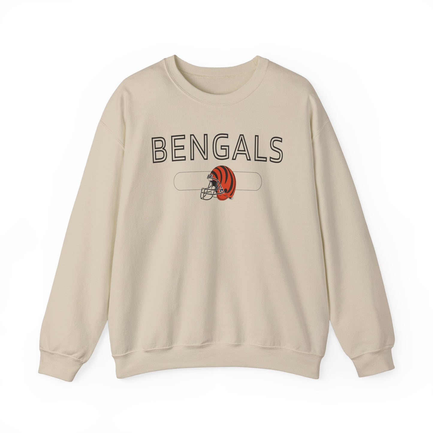 Bengals Helmet - Crewneck Sweatshirt