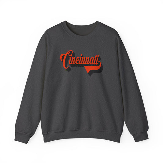 Cincinnati Retro -Crewneck Sweatshirt