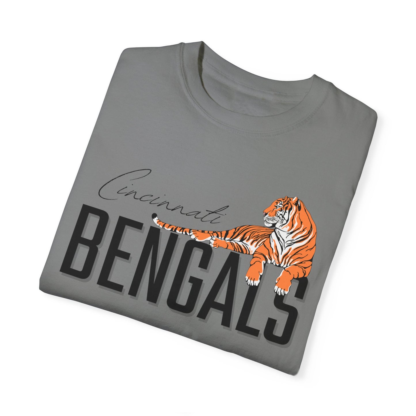 Cincinnati Bengals Tiger- Comfort Colors T-shirt