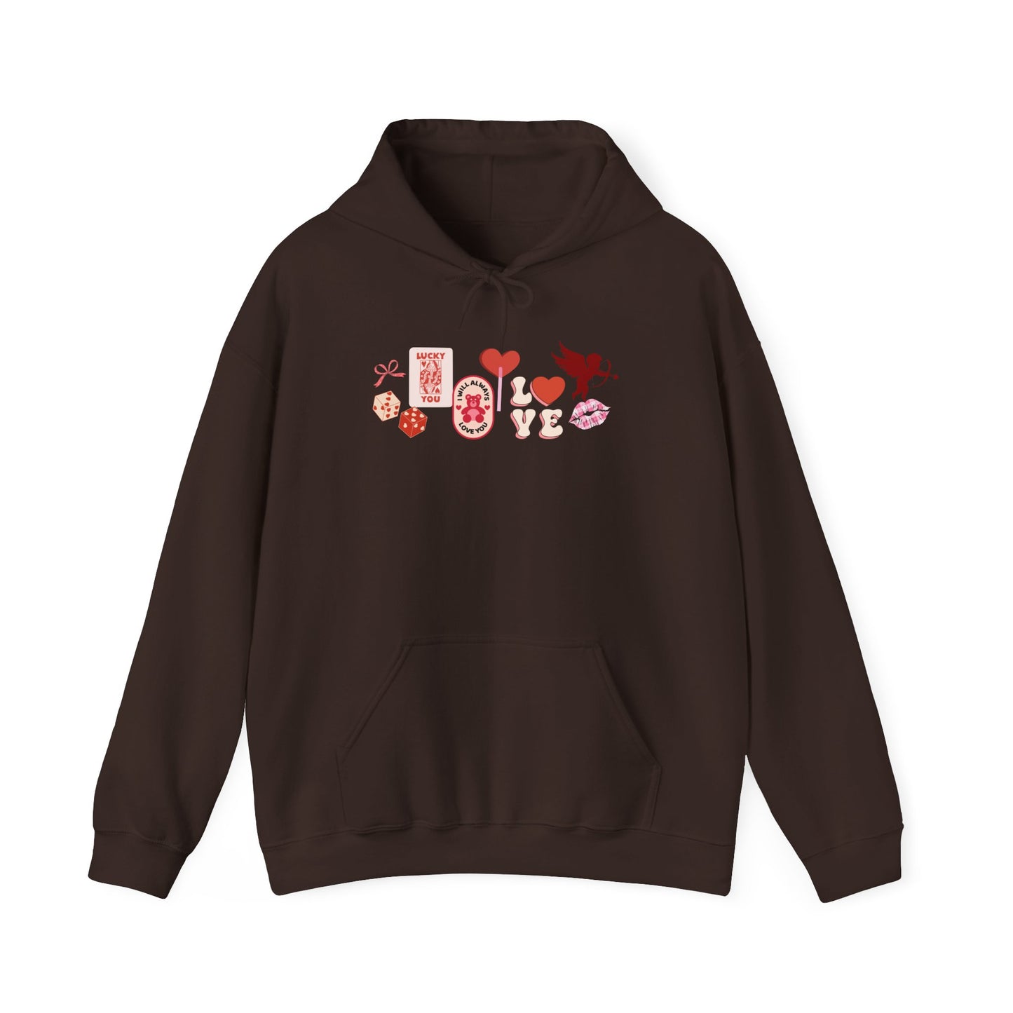 Cupid Collage - Hooded Sweatshirt