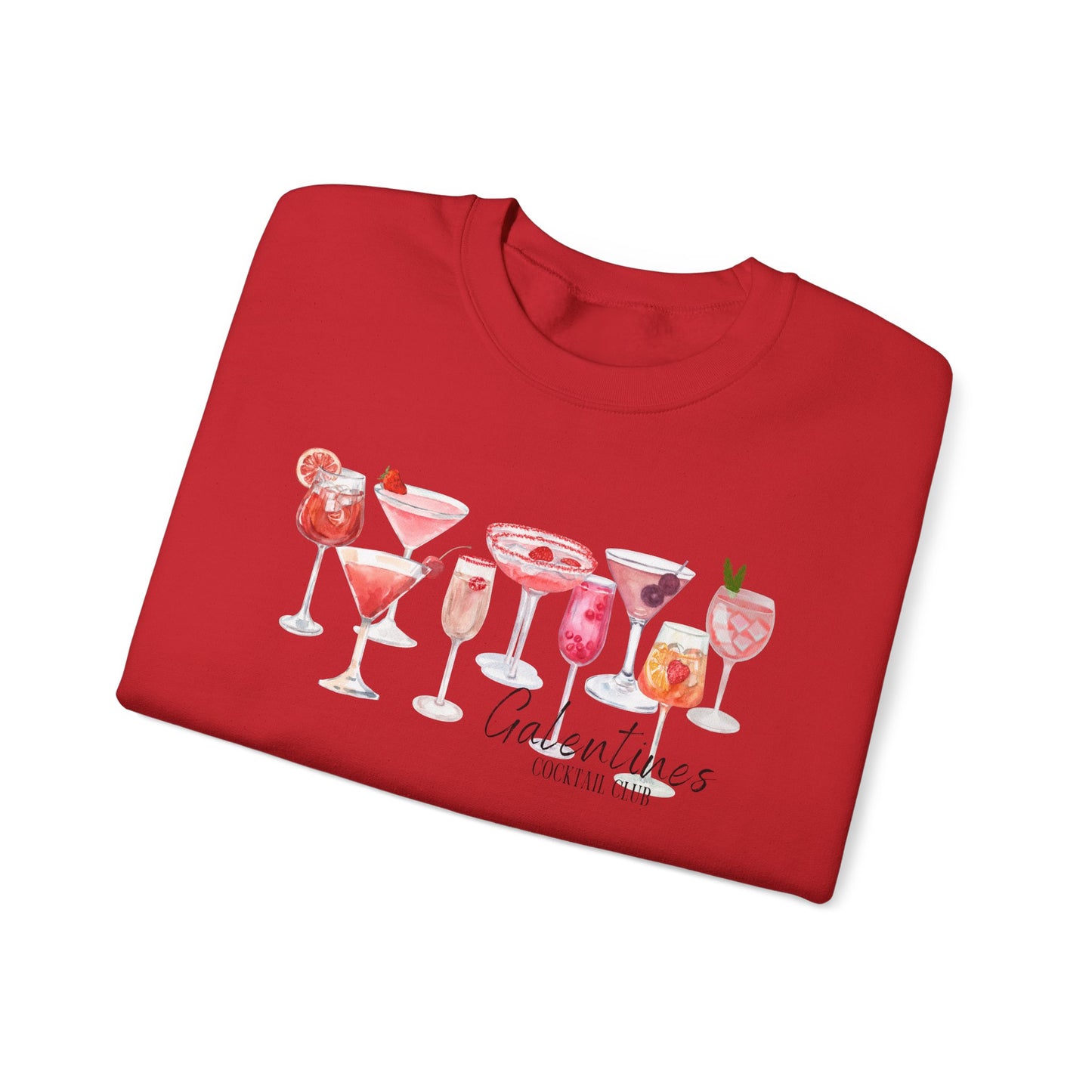 Galentines Cocktail Club - Crewneck Sweatshirt