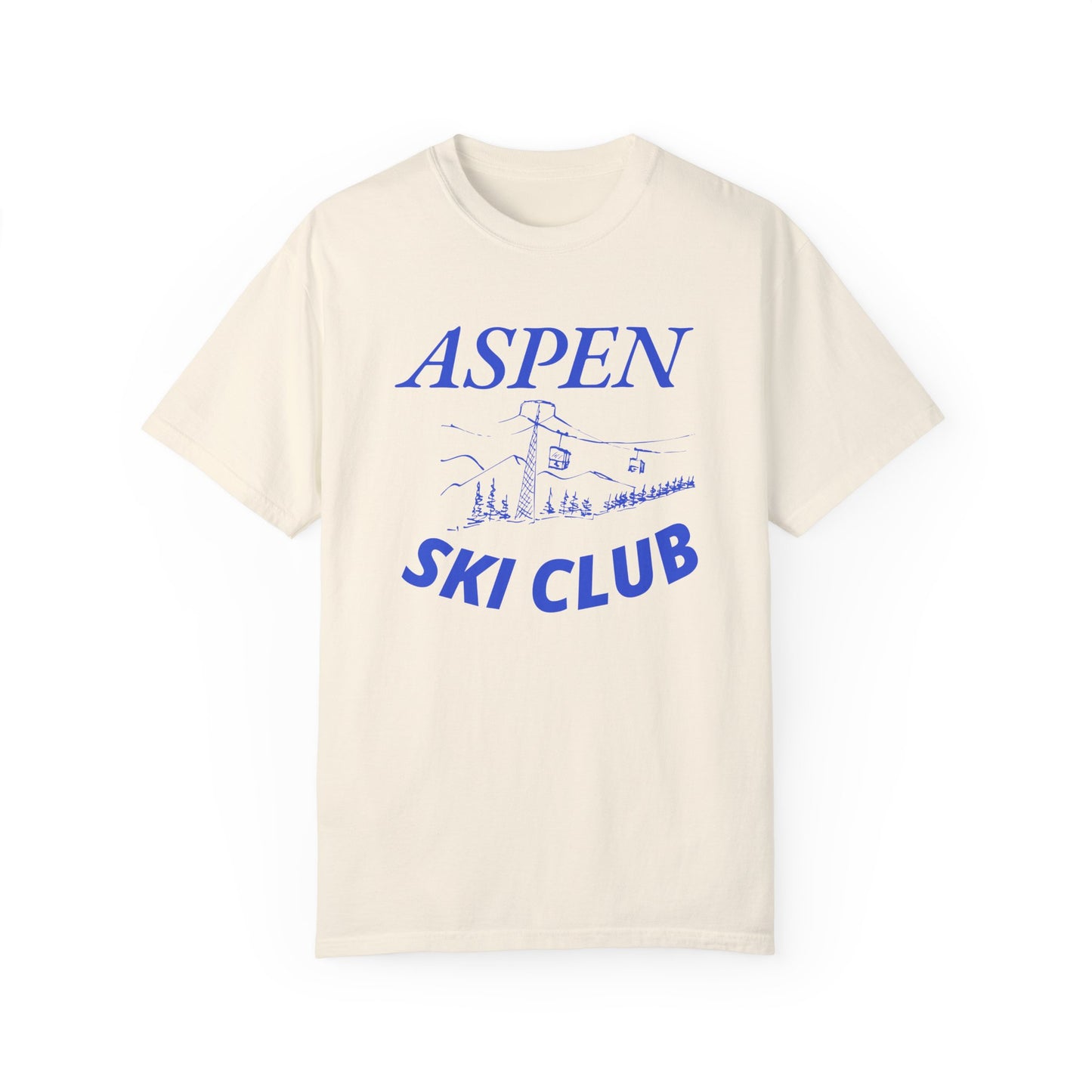 Aspen Ski Club- Comfort Colors T-shirt