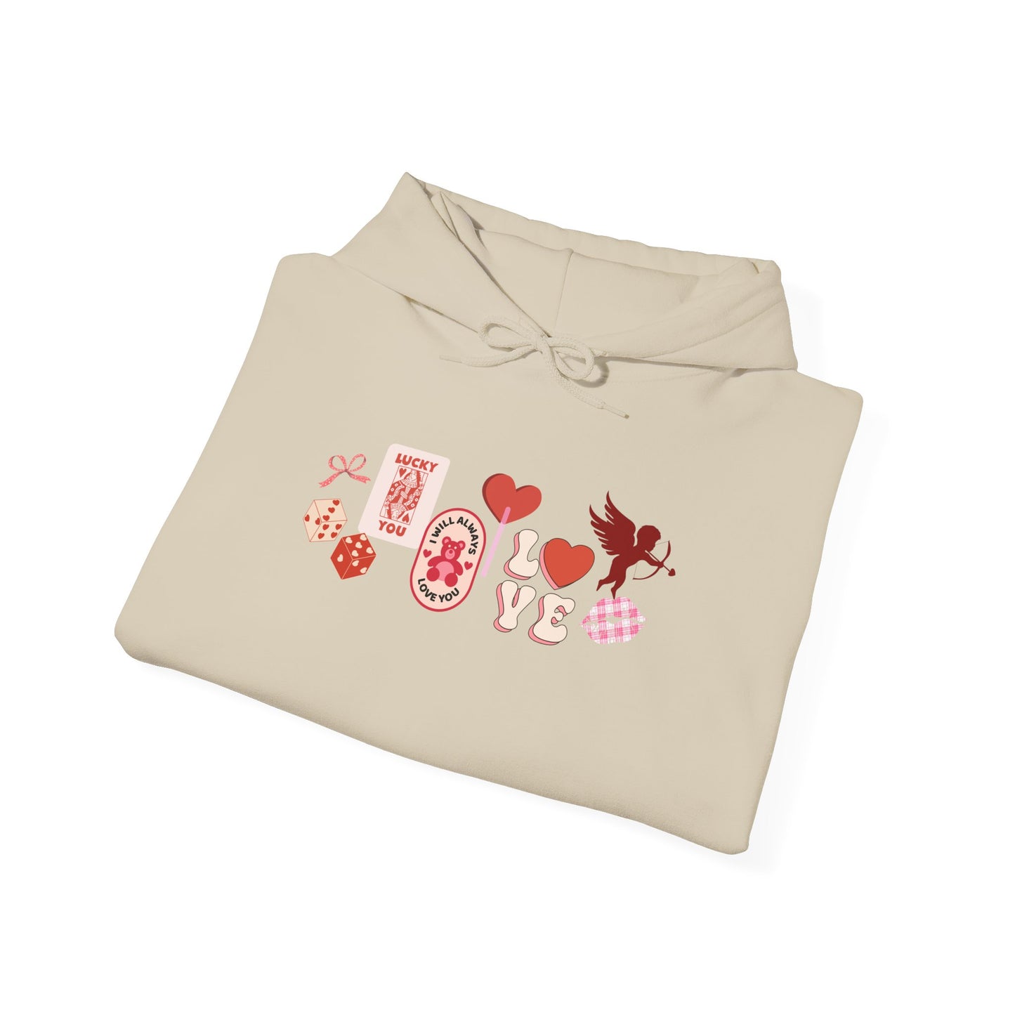 Cupid Collage - Hooded Sweatshirt