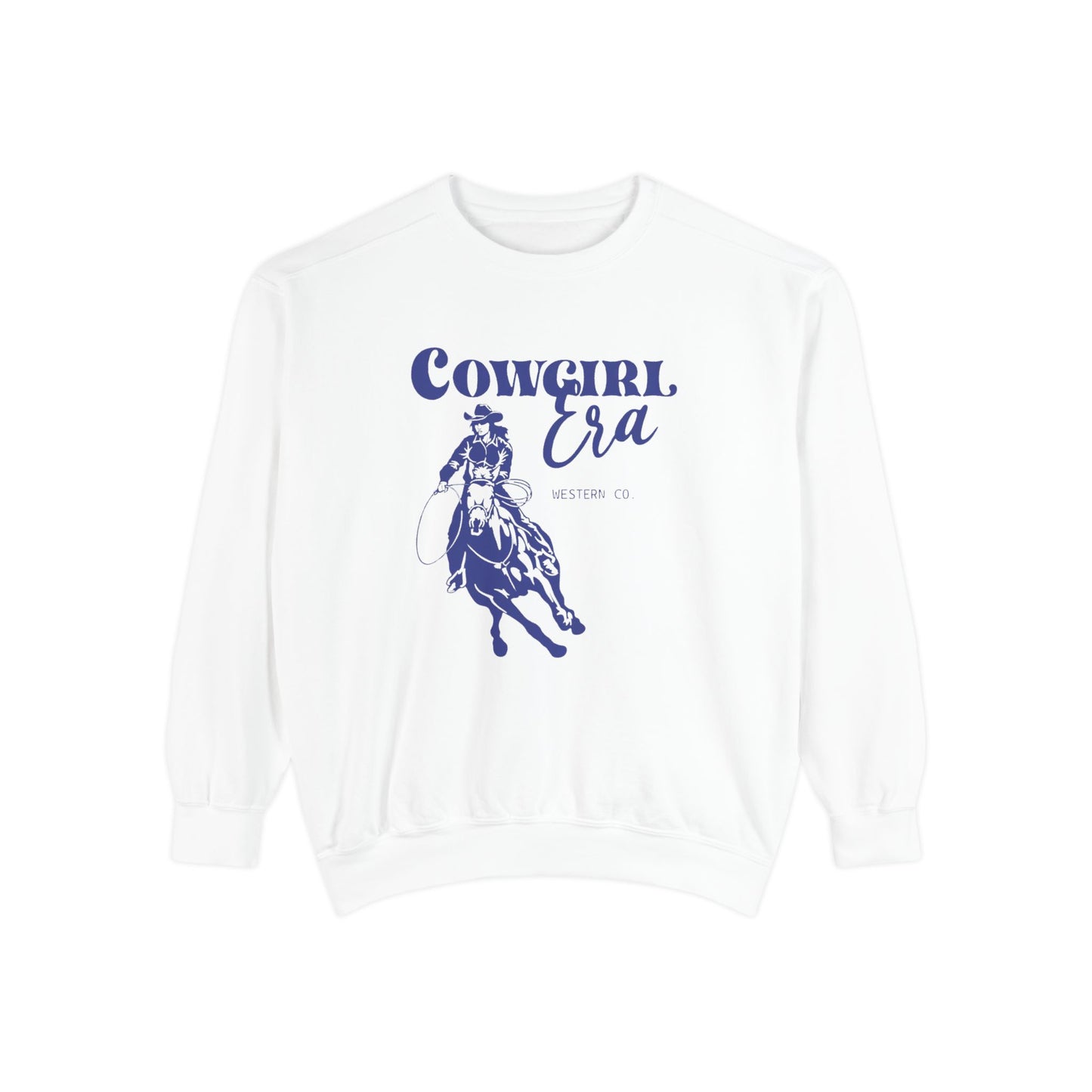 Cowgirl Era- Comfort Colors Garment-Dyed Sweatshirt