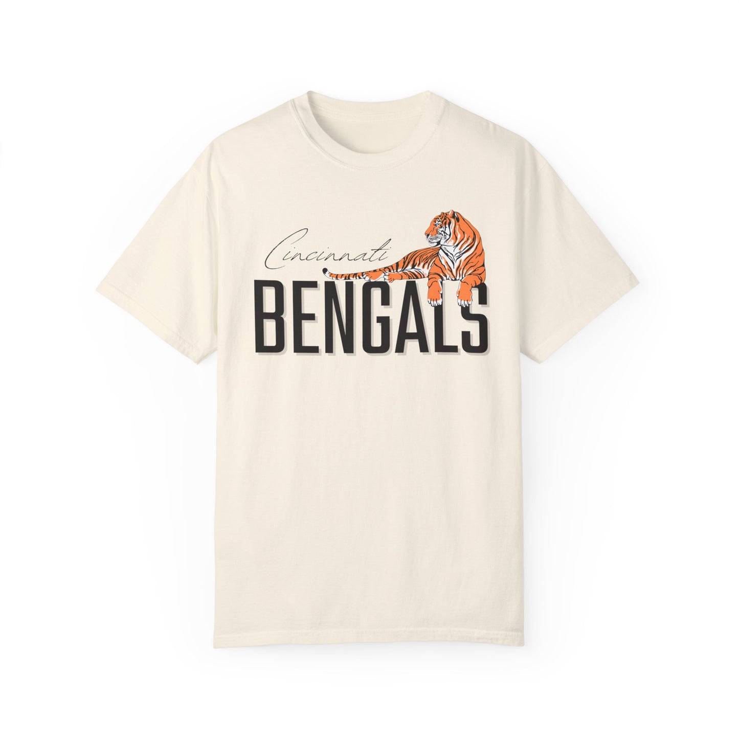 Cincinnati Bengals Tiger- Comfort Colors T-shirt