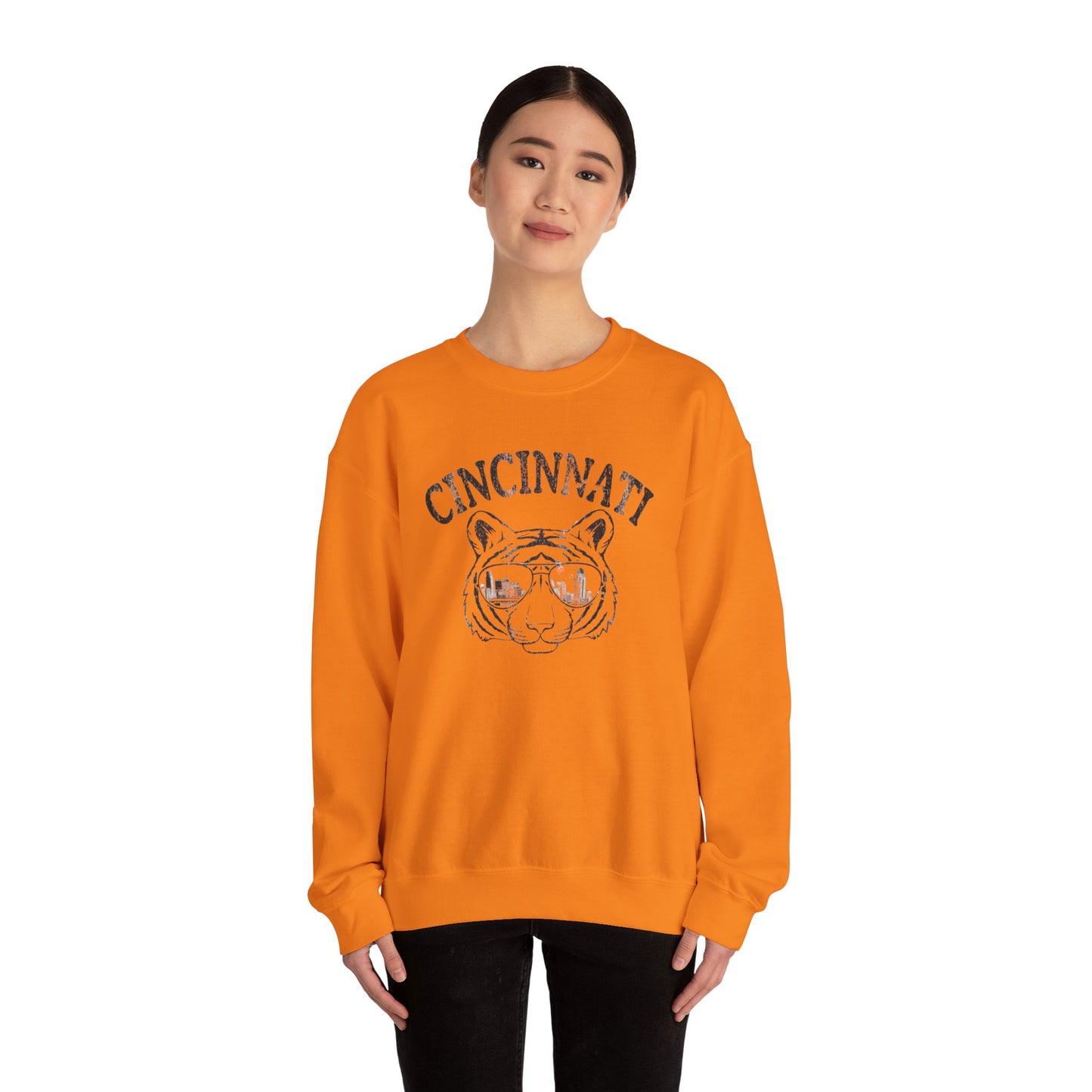 Tiger Glasses -Crewneck Sweatshirt