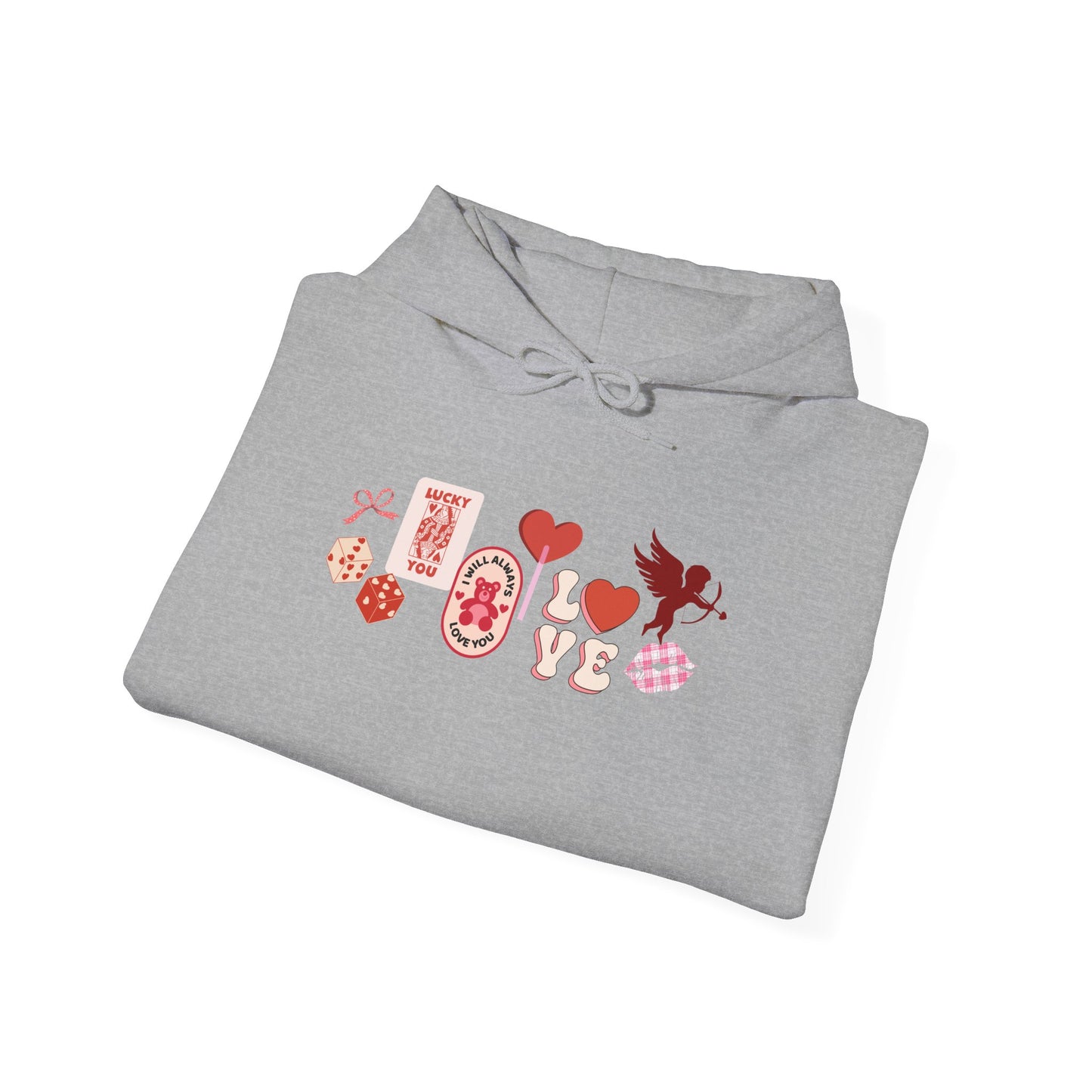 Cupid Collage - Hooded Sweatshirt