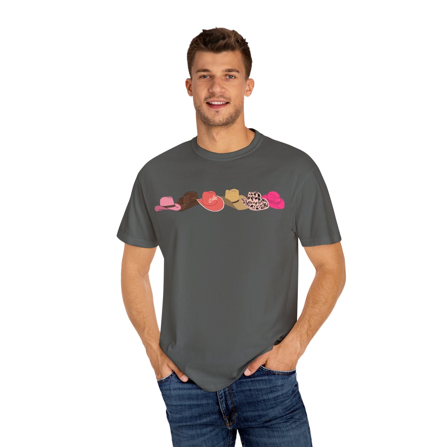 Cowgirl Hats- Comfort Colors T-shirt