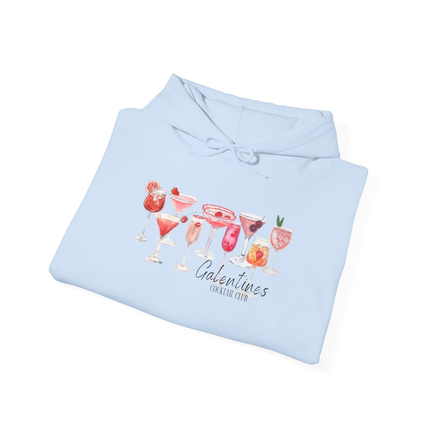 Galentines Cocktail Club - Hooded Sweatshirt