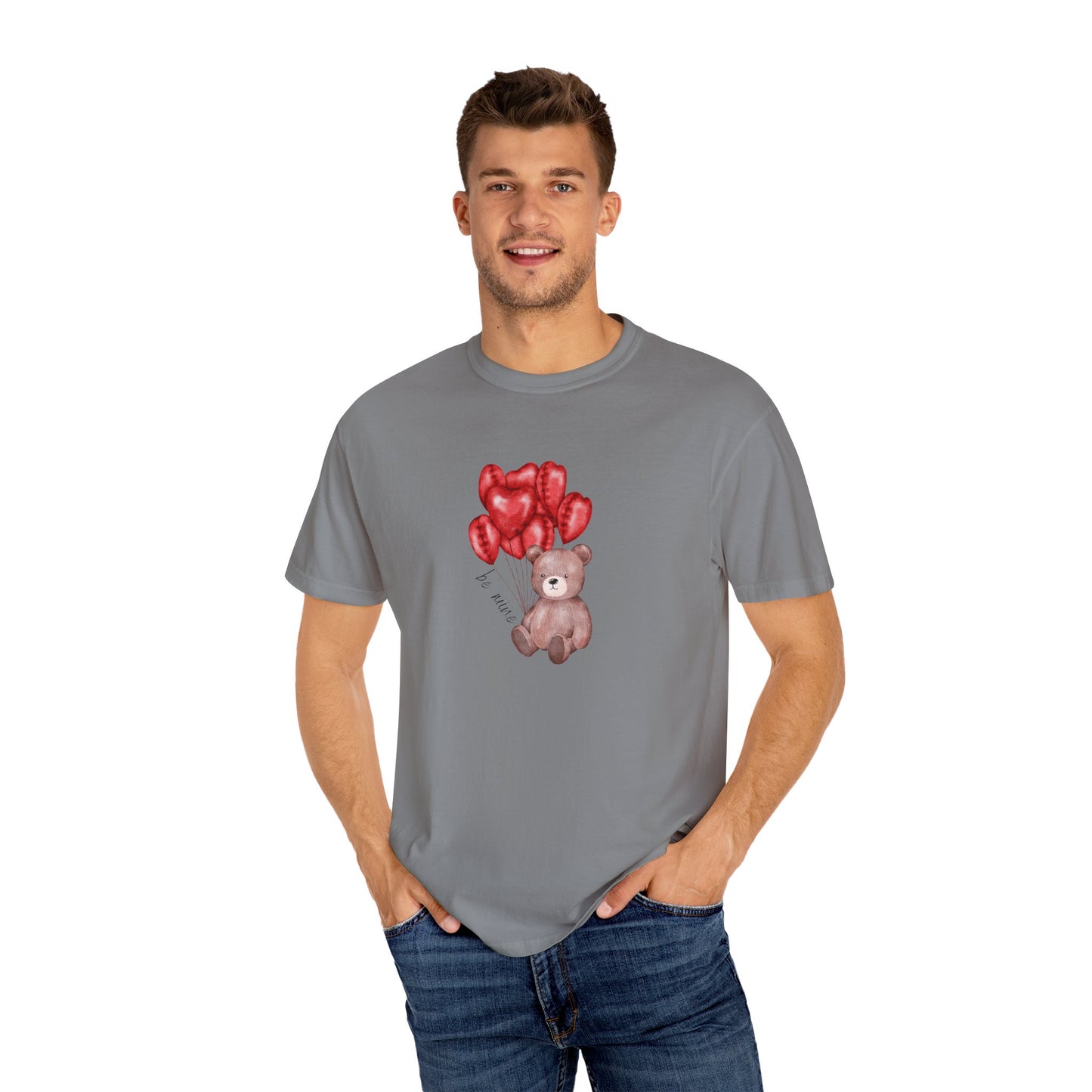 Be Mine Teddy- Comfort Colors T-shirt