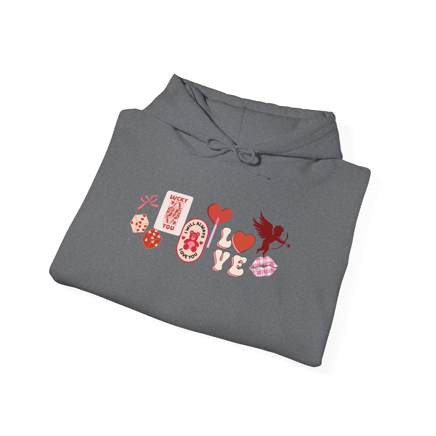 Cupid Collage - Hooded Sweatshirt