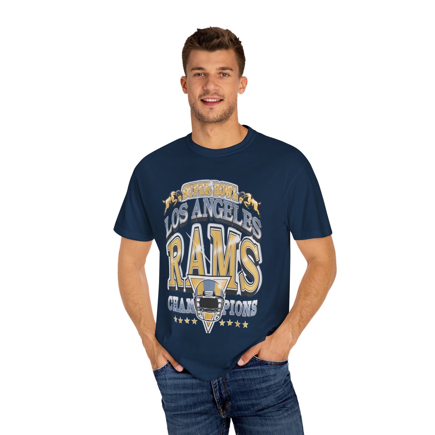 LA Rams- Comfort Colors T-shirt