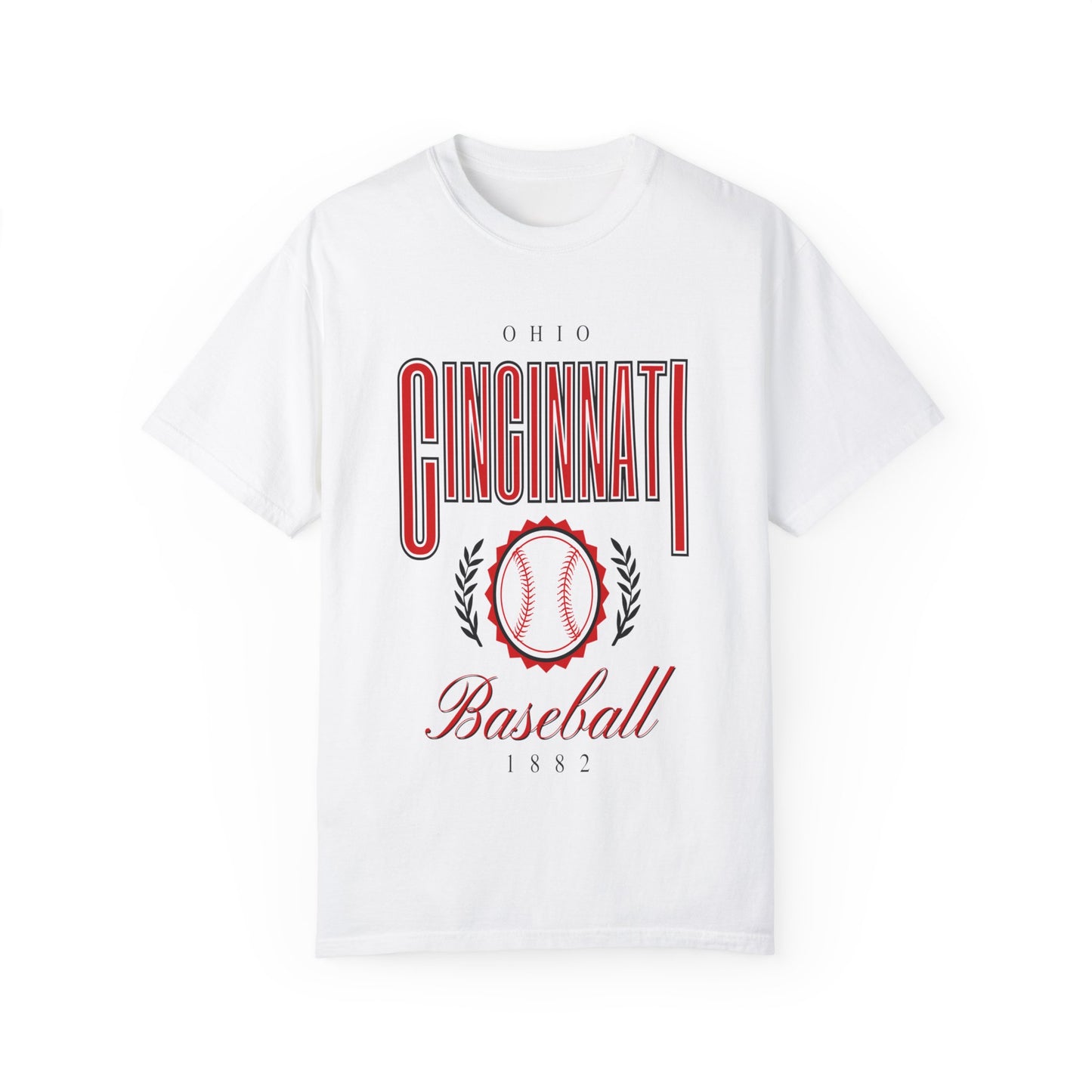 Cincinnati Baseball- Comfort Colors T-shirt