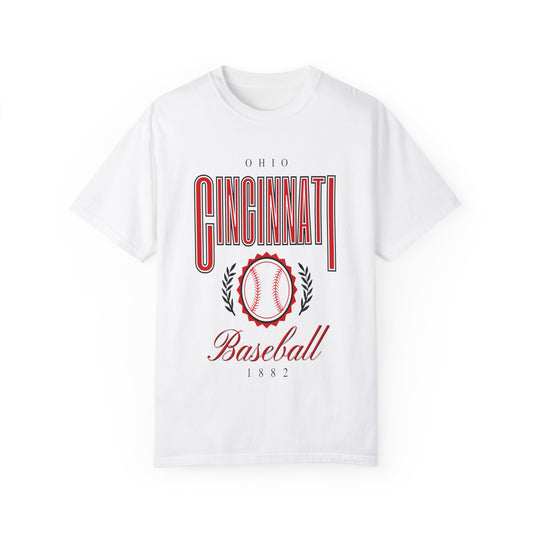 Cincinnati Baseball- Comfort Colors T-shirt