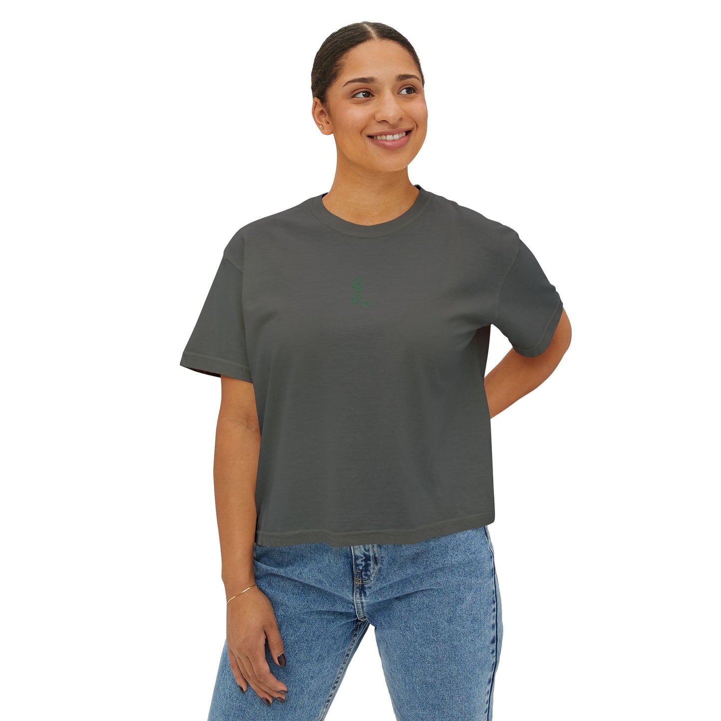 Lucky Boot, Women's Boxy Tee