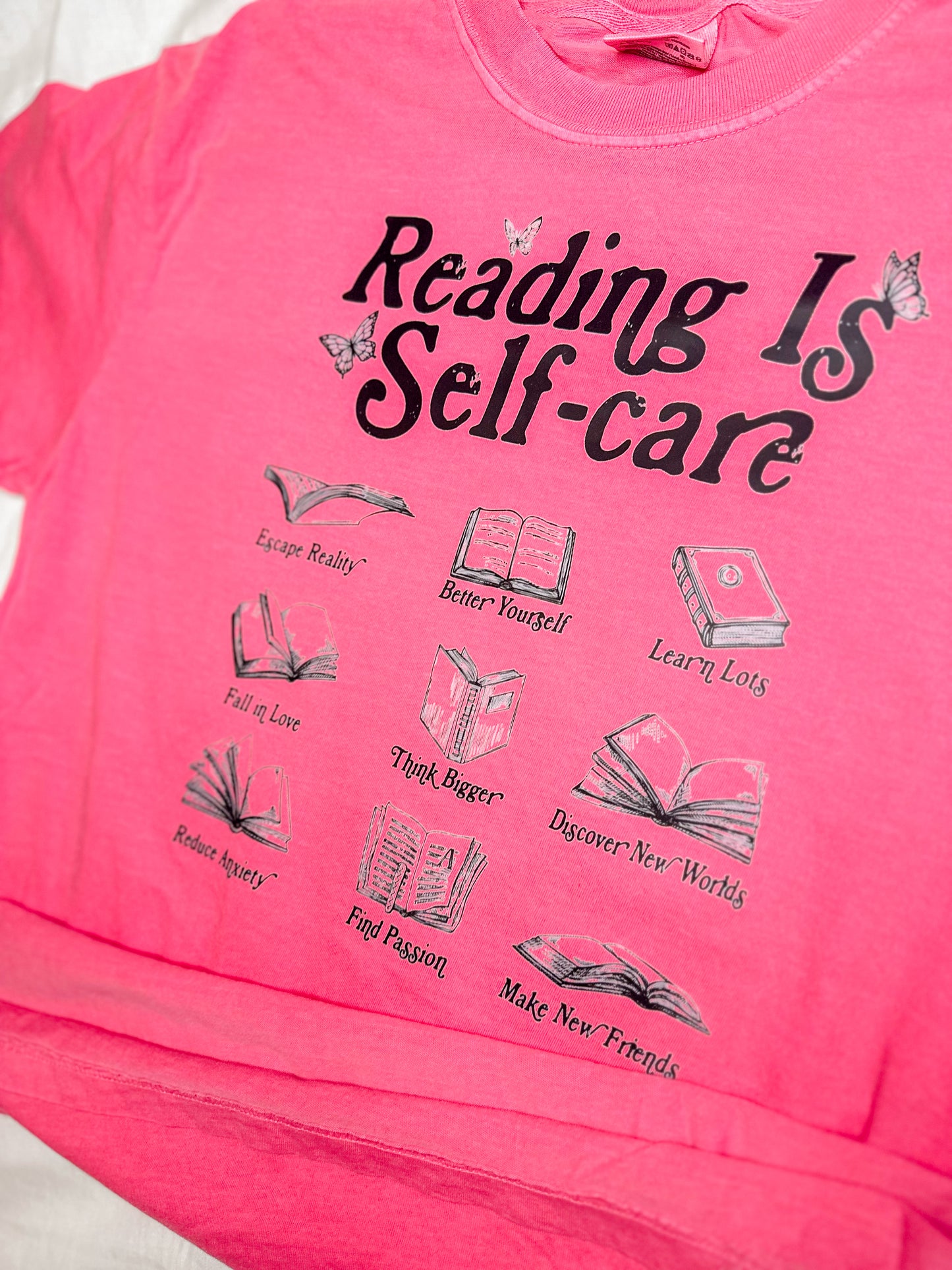 reading is self care tshirt