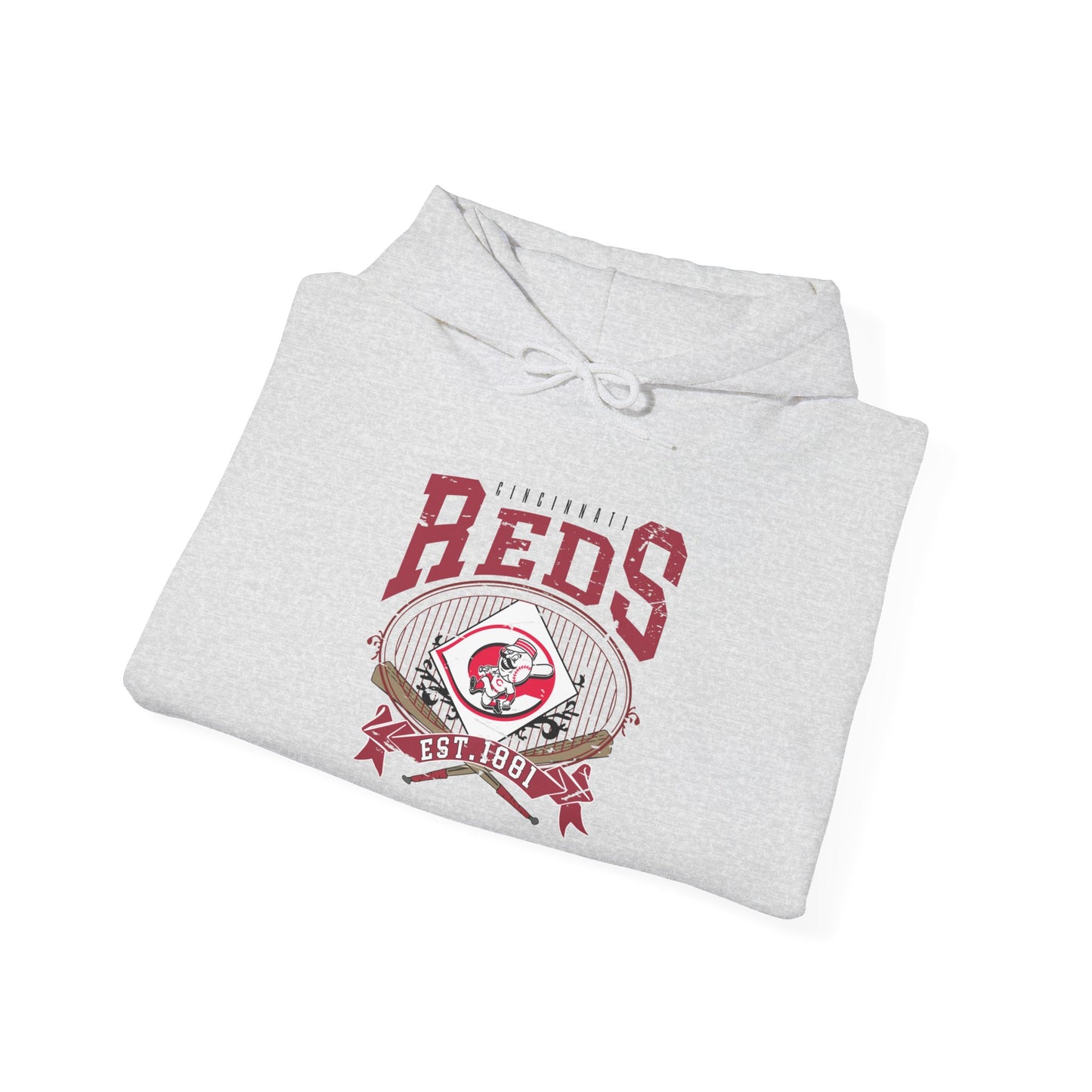 Reds Graphic- Hooded Sweatshirt