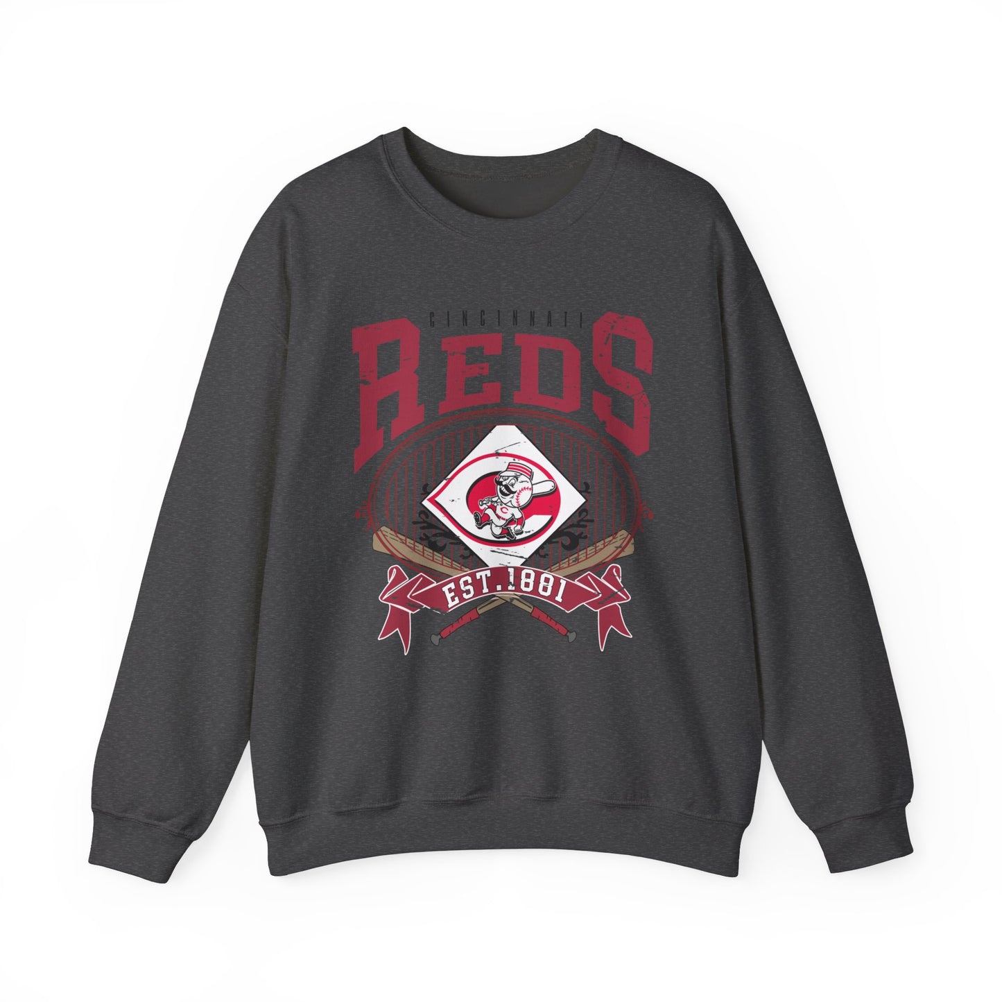 Reds Graphic- Crewneck Sweatshirt