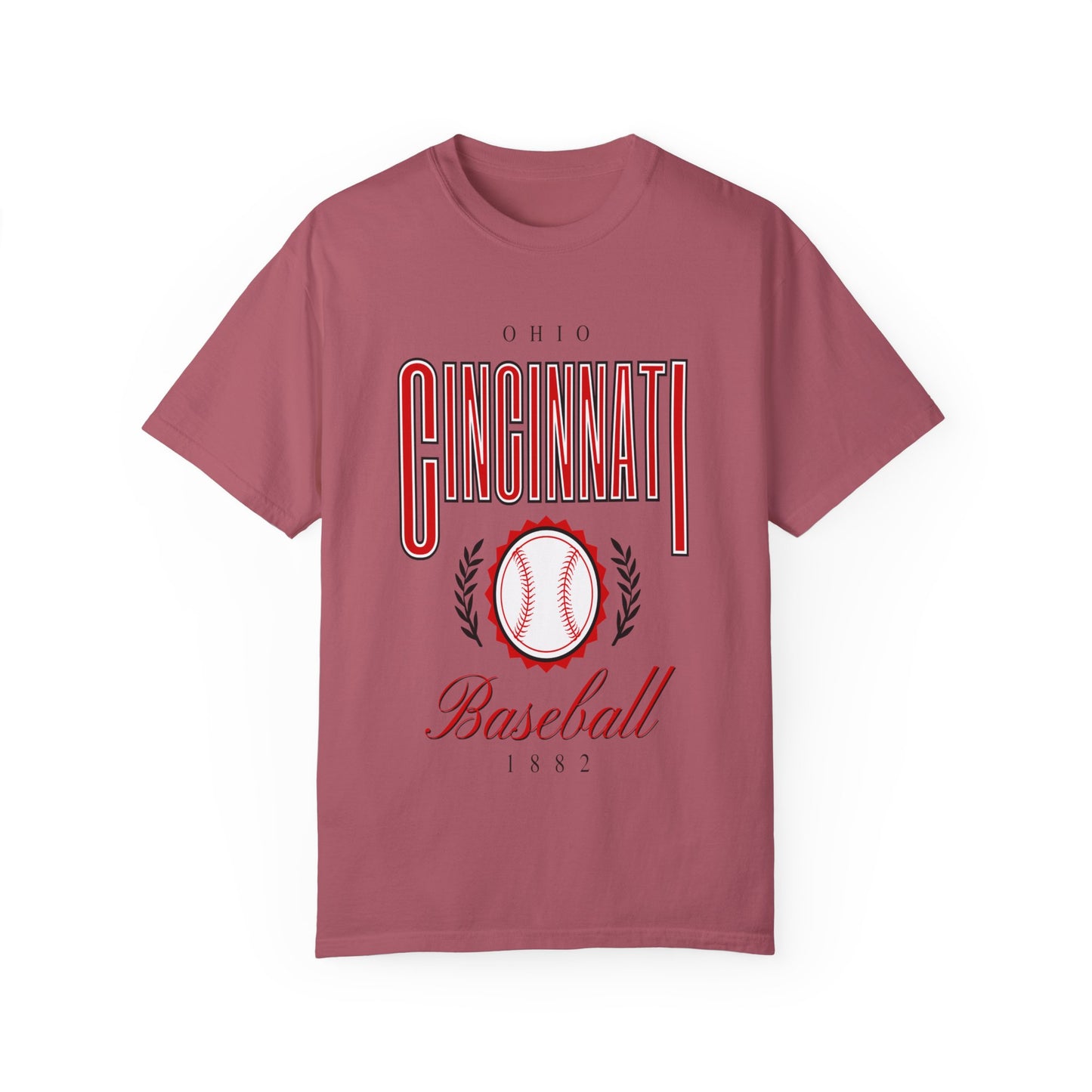 Cincinnati Baseball- Comfort Colors T-shirt