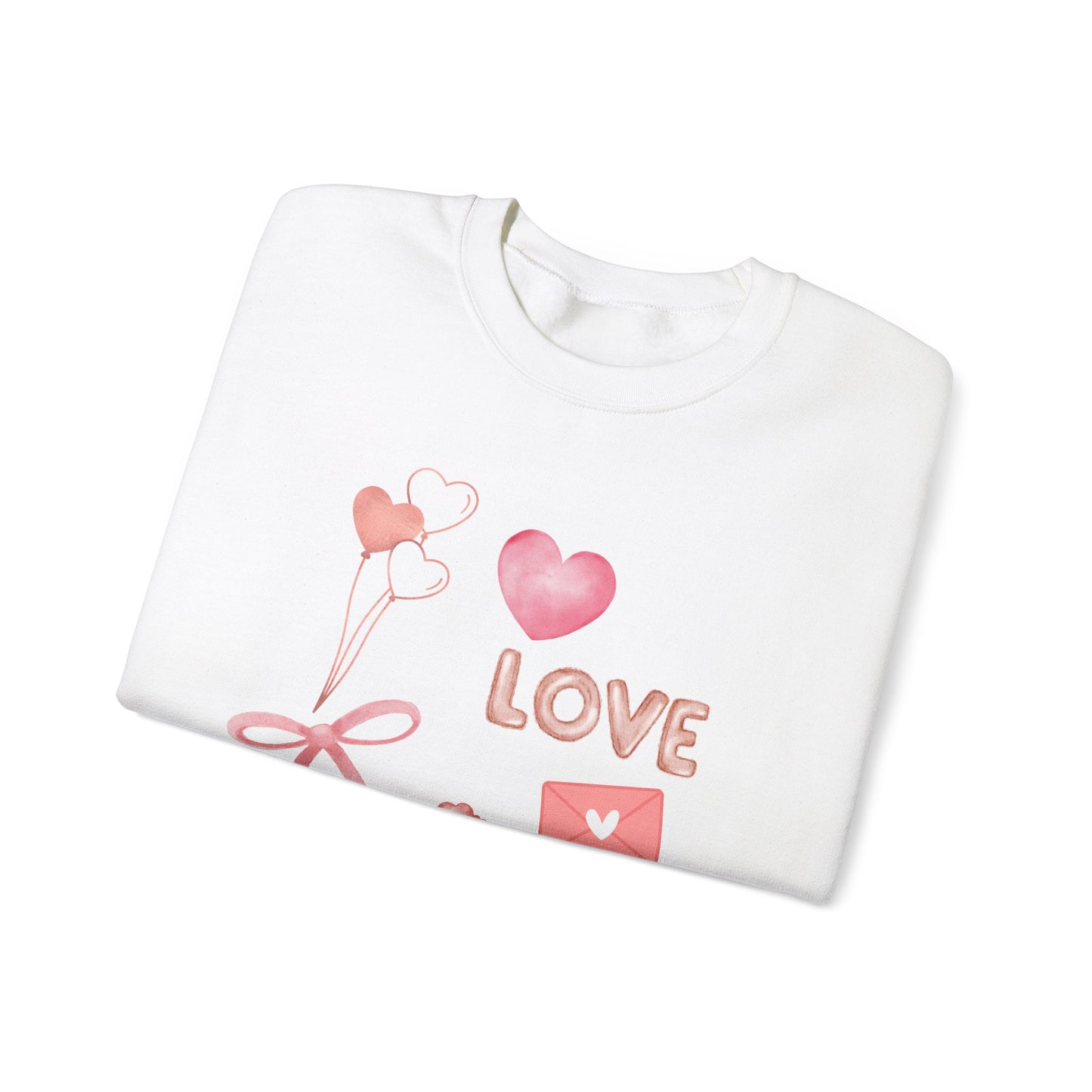 Valentines Collage Crewneck Sweatshirt