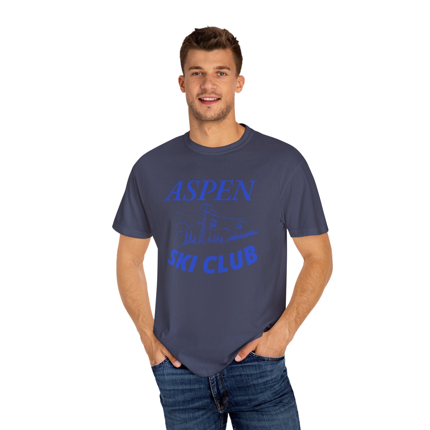 Aspen Ski Club- Comfort Colors T-shirt