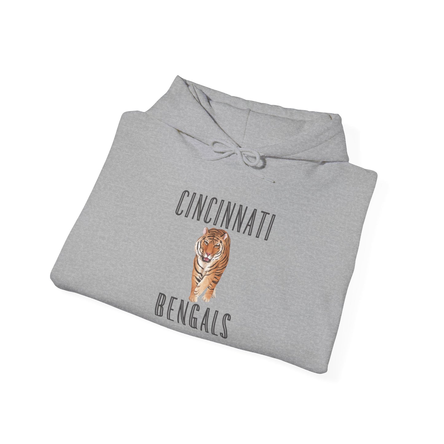 Cincy Bengals Tiger- Hooded Sweatshirt