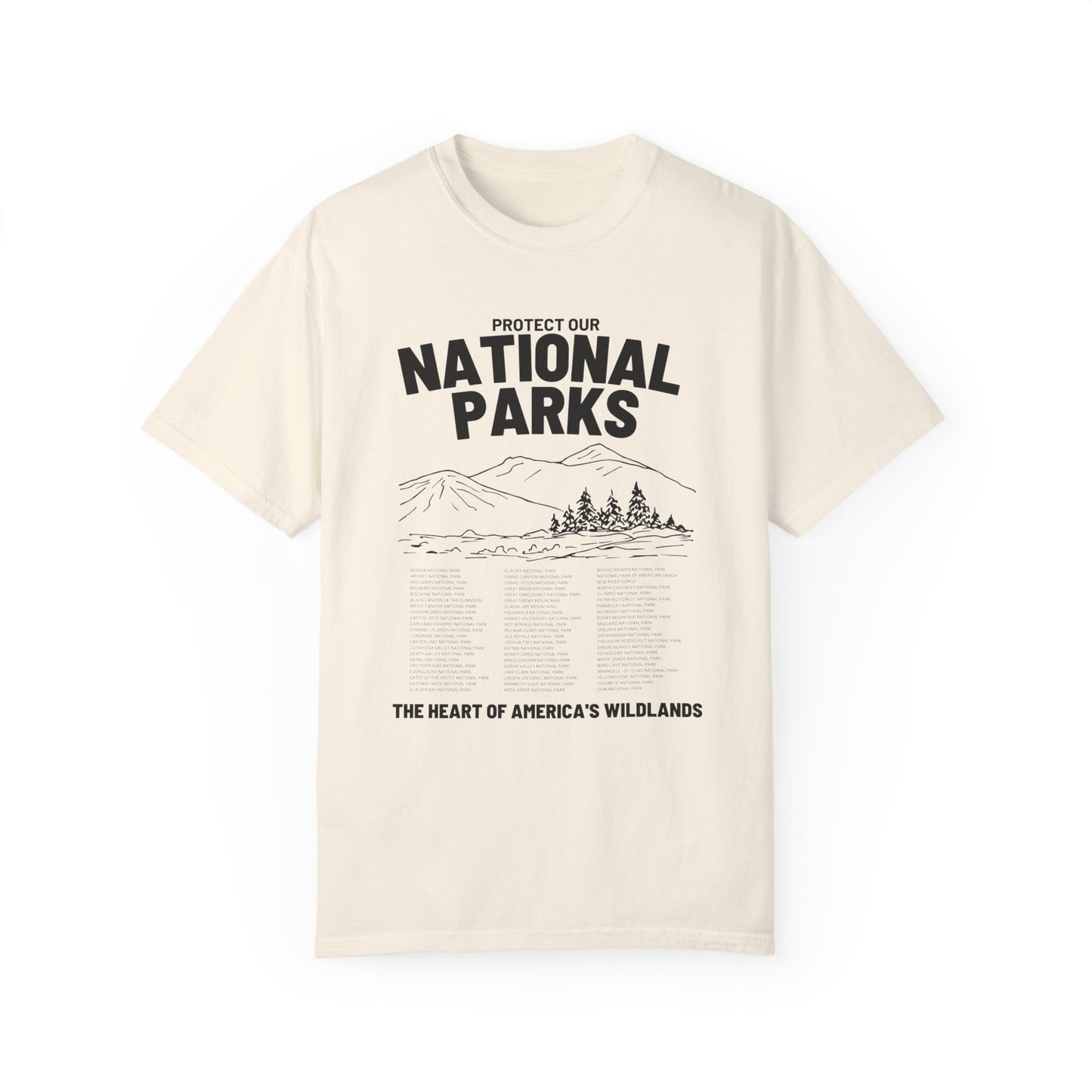 National Parks- Comfort Colors T-shirt