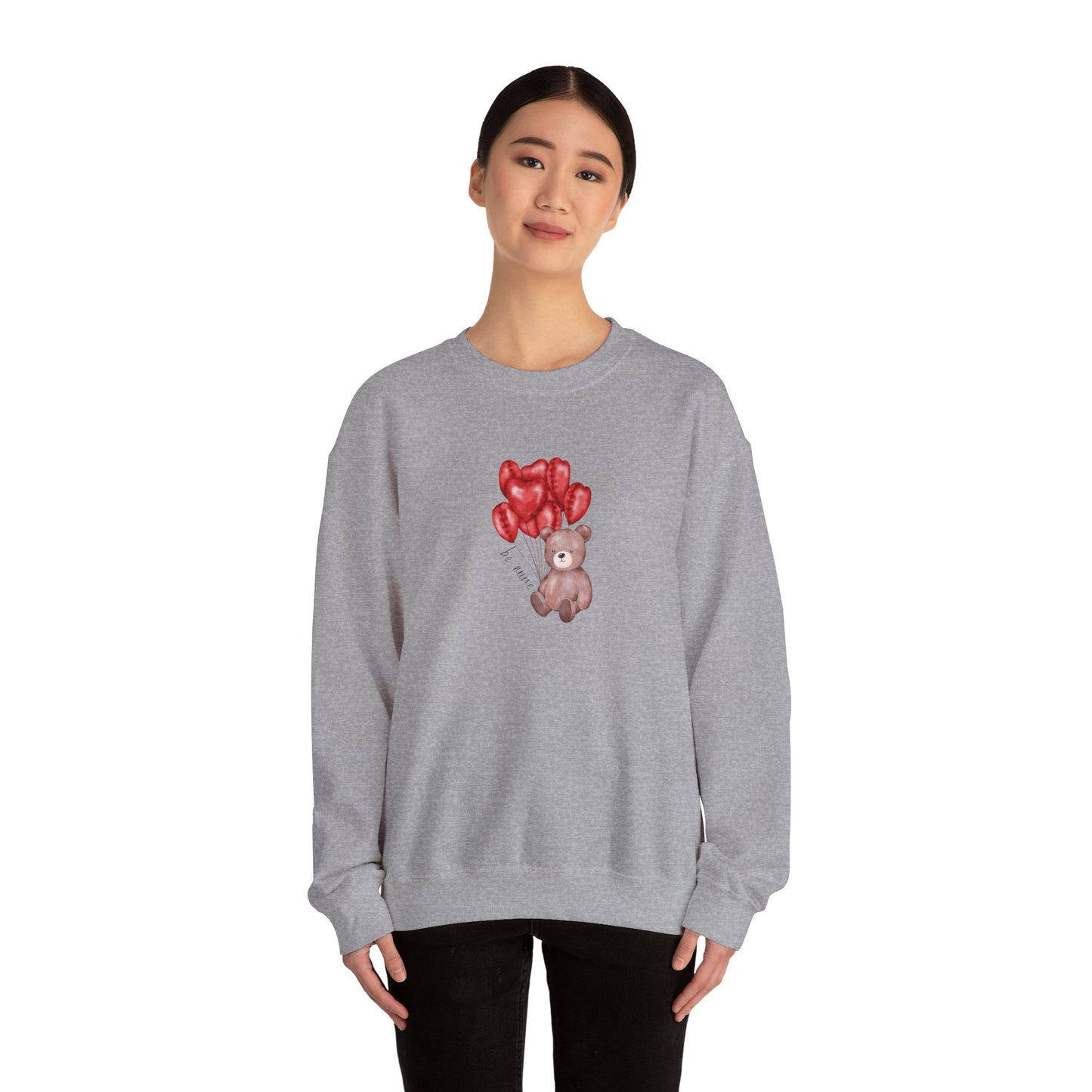 Be Mine Teddy - Crewneck Sweatshirt