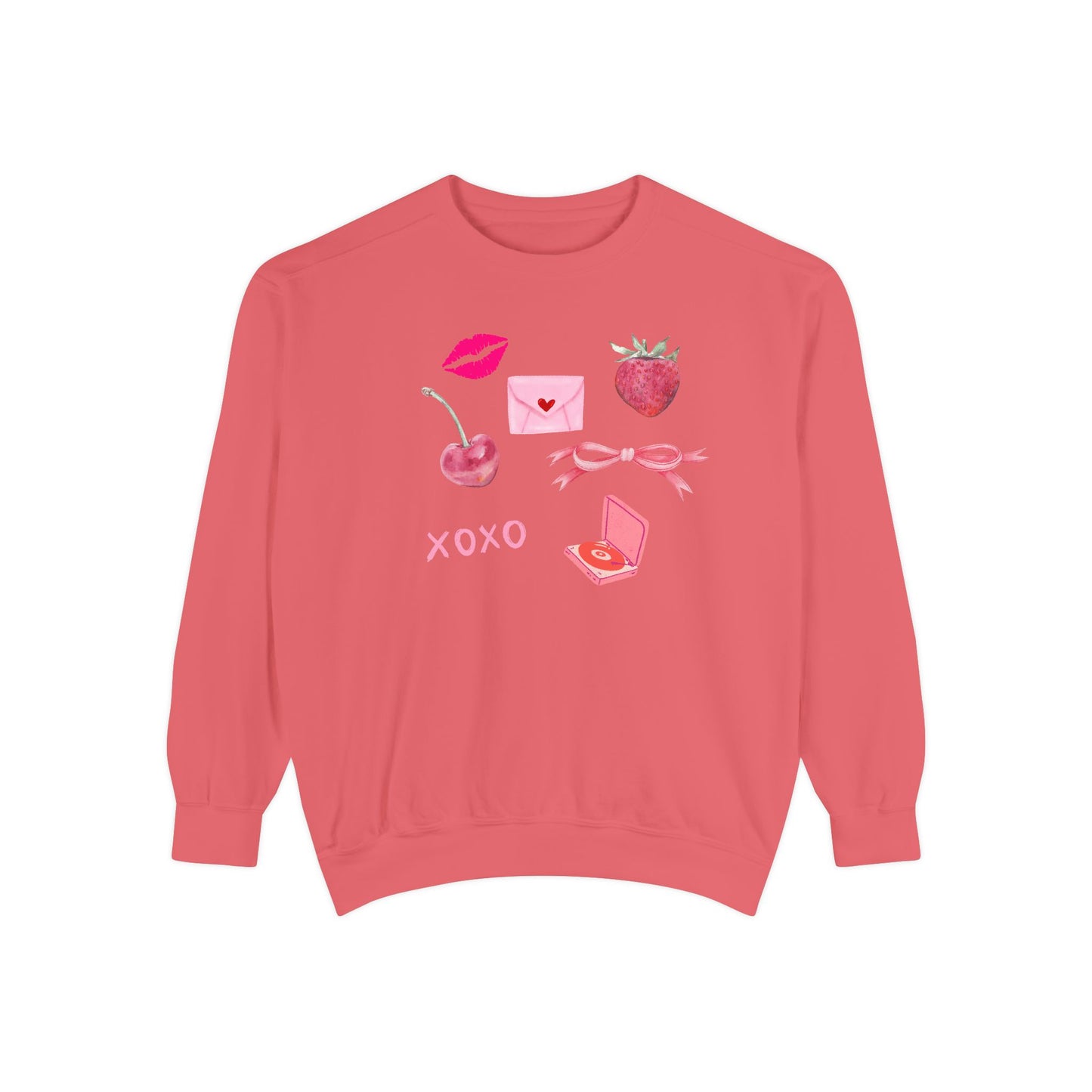 All The Pink- Comfort Colors Sweatshirt