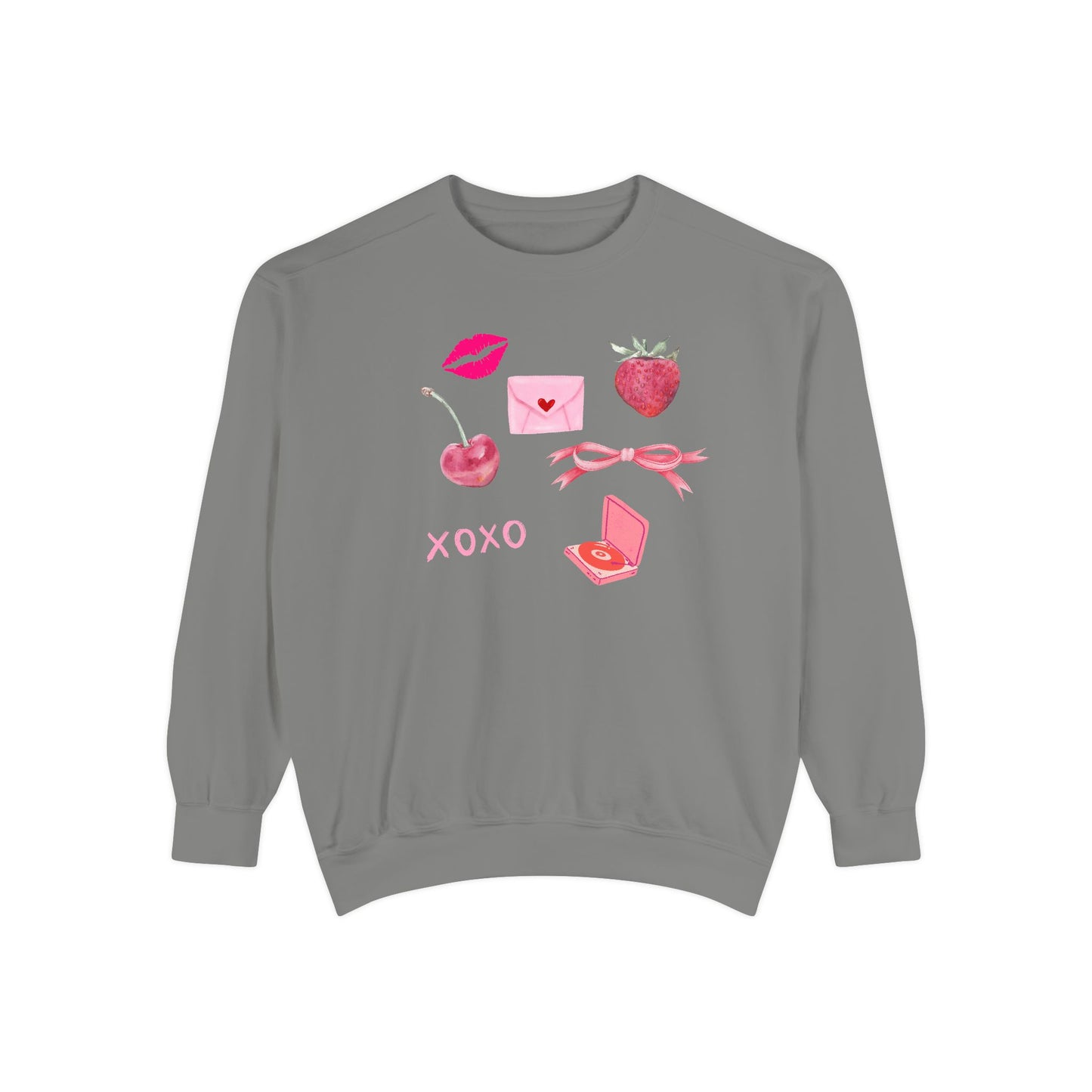 All The Pink- Comfort Colors Sweatshirt